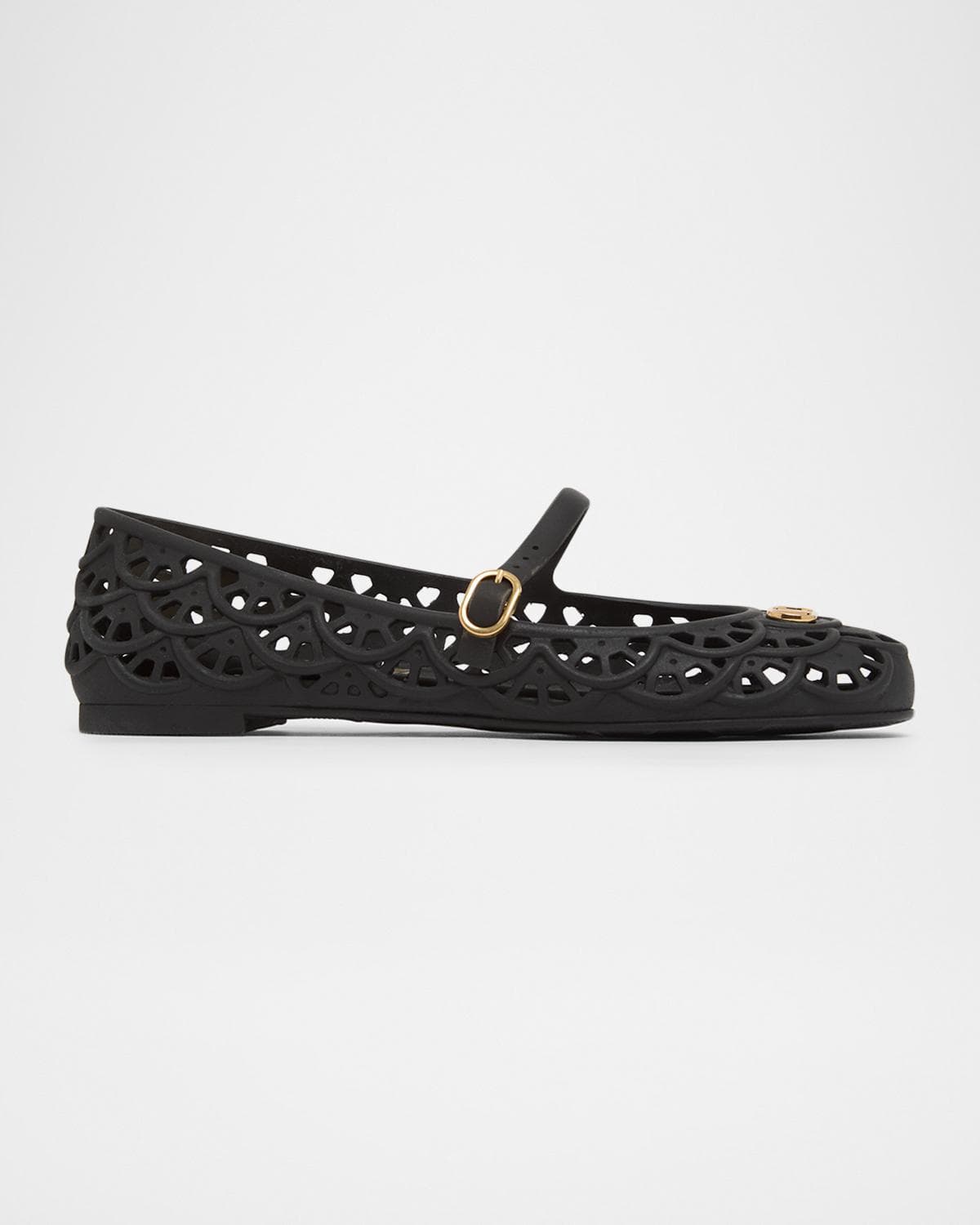 Valentino Garavani 5mm VLogo PVC Ballerina Flats
