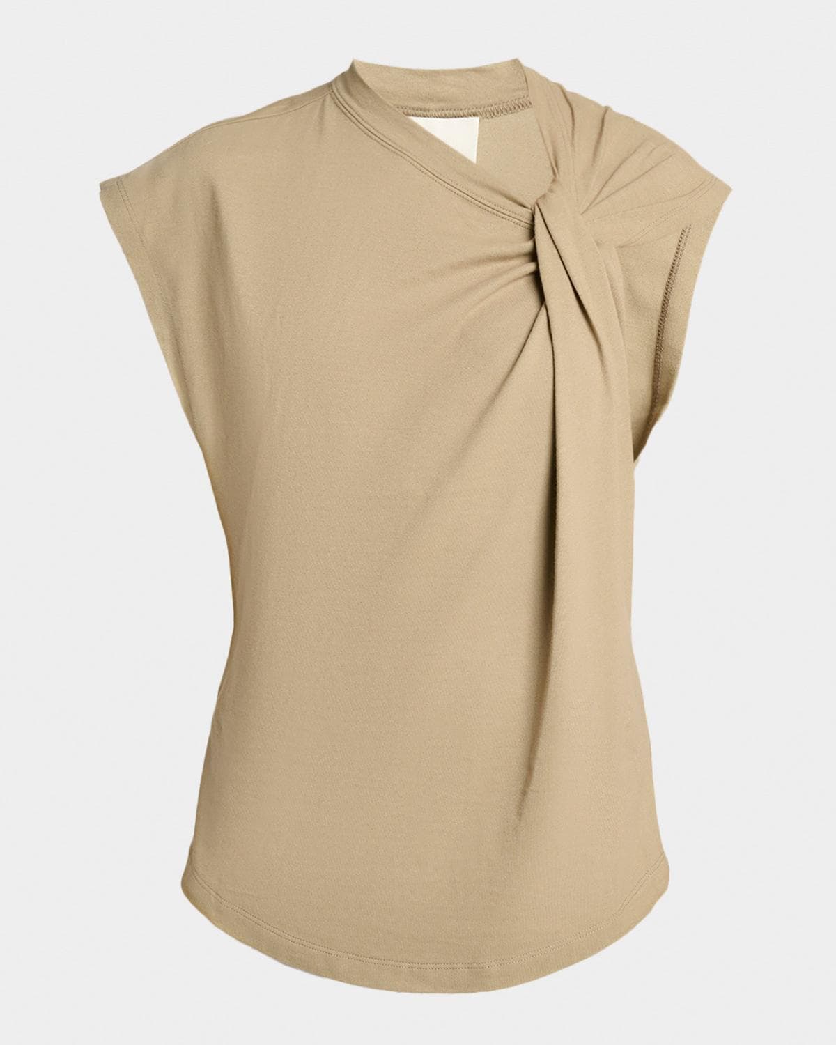 Isabel Marant Nayda Twisted Sleeveless T-Shirt