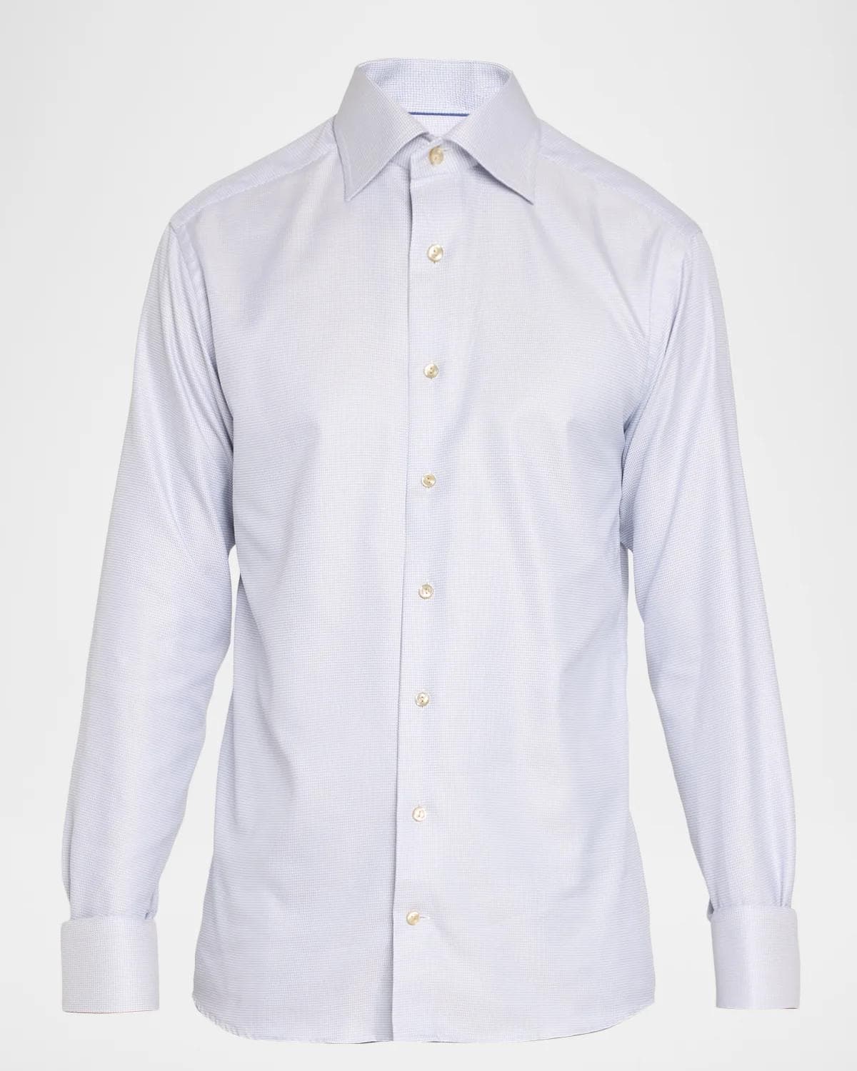 Eton Men's Slim Semi-Solid Cotton Dress Shirt