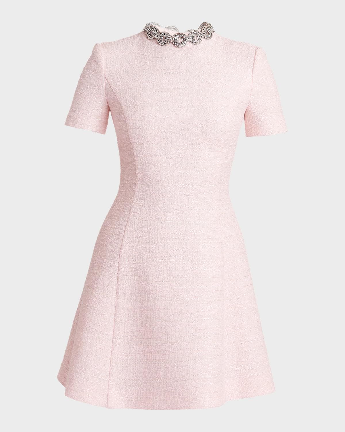 Valentino Garavani Embellished Gancini Minidress