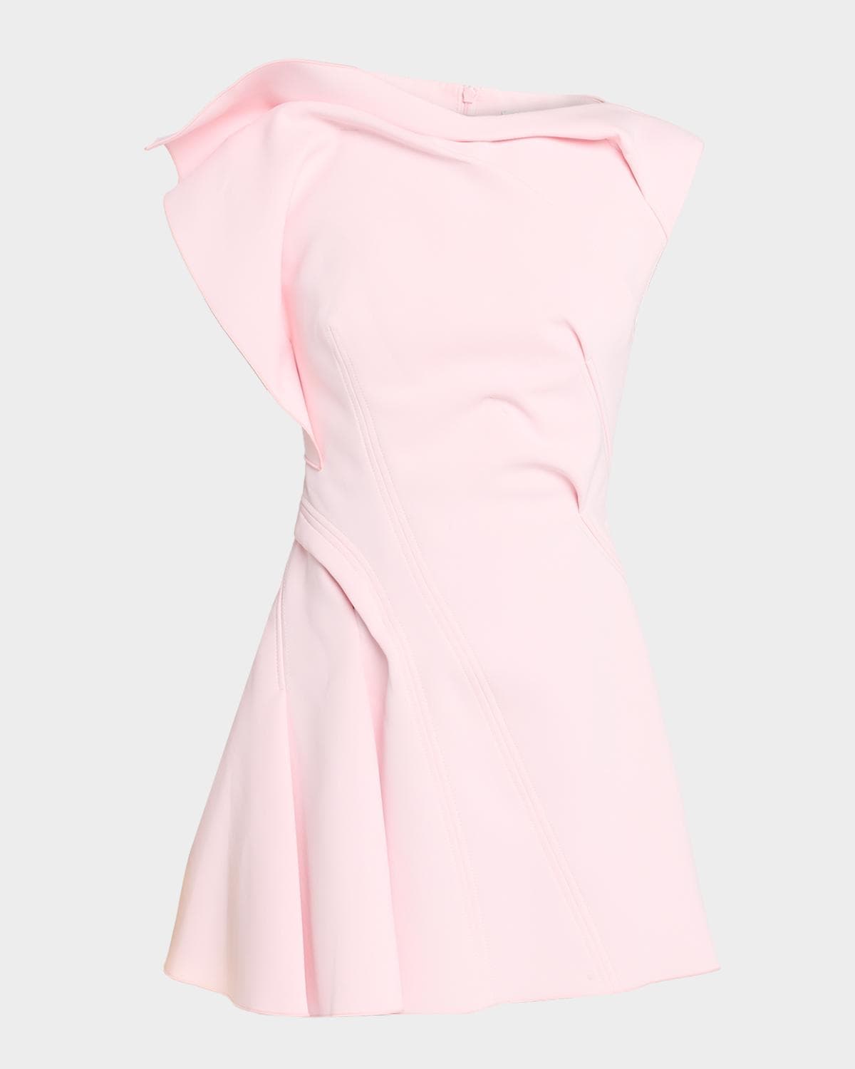 Acler Borra Sculptural Mini Dress