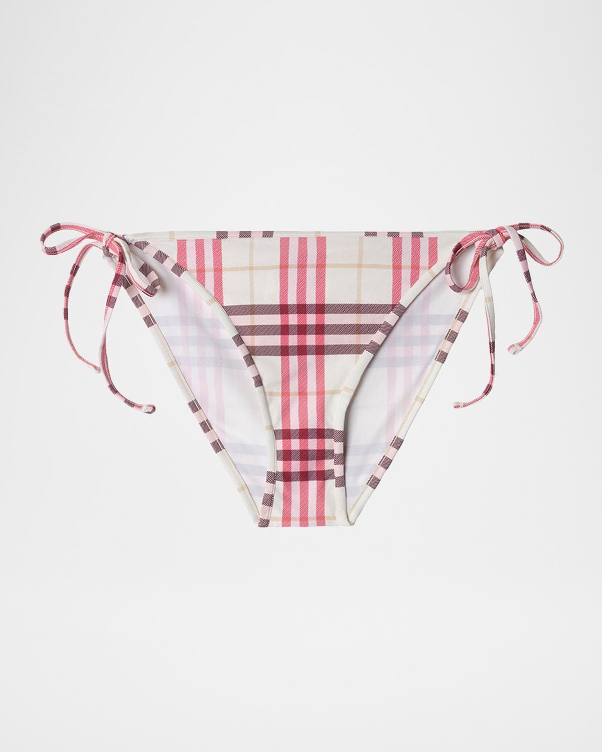 Burberry Sadie Check Bikini Bottoms · LARGE