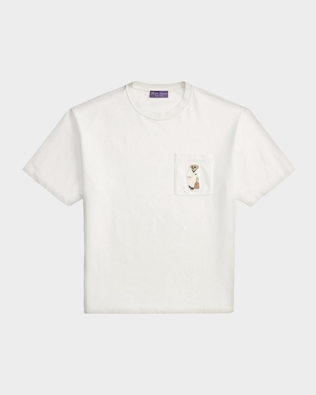 Ralph Lauren Purple Label Men's Relaxed Fit Polo Bear T-Shirt