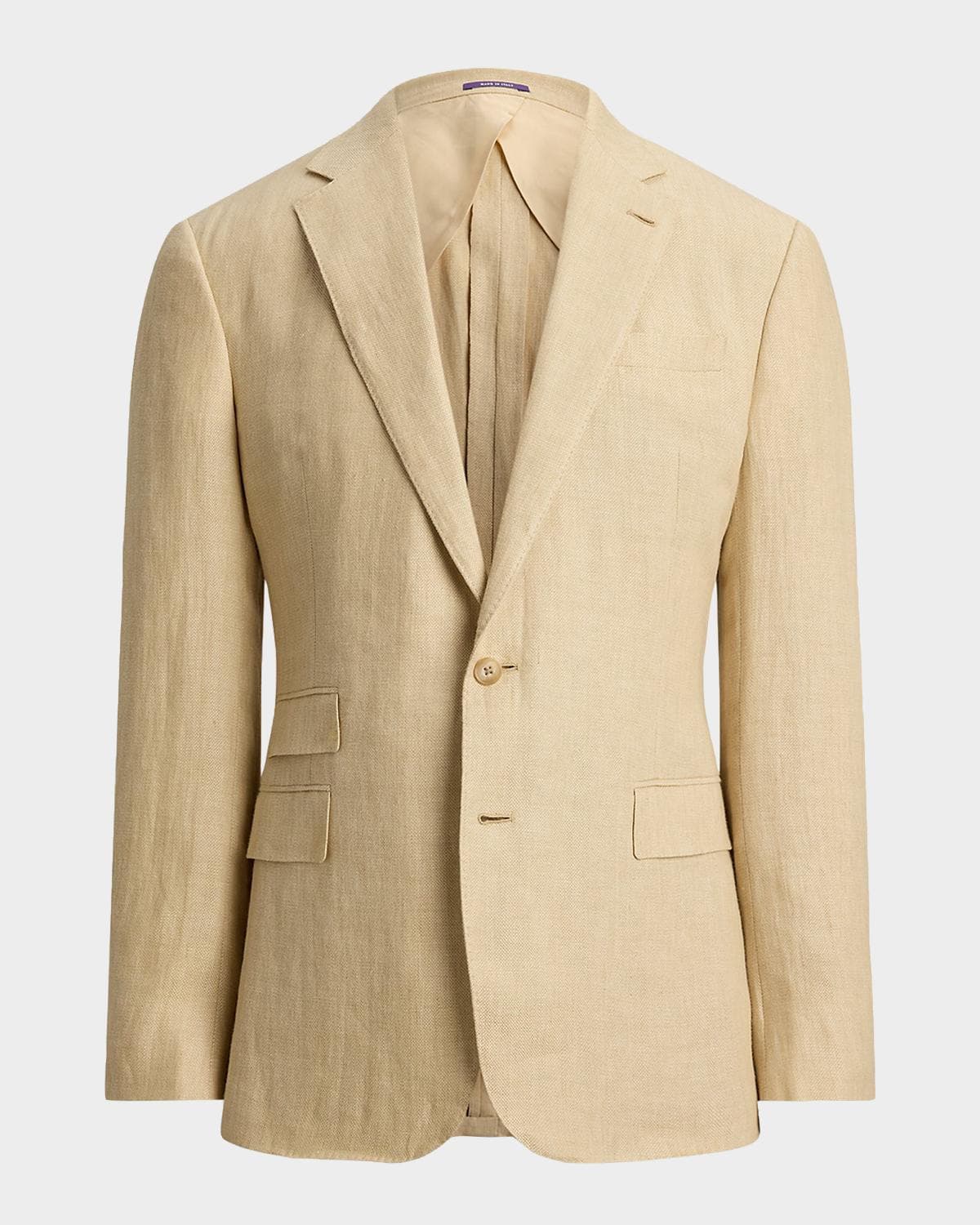 Ralph Lauren Purple Label Men's Kent Hand-Tailored Linen Suit Jacket