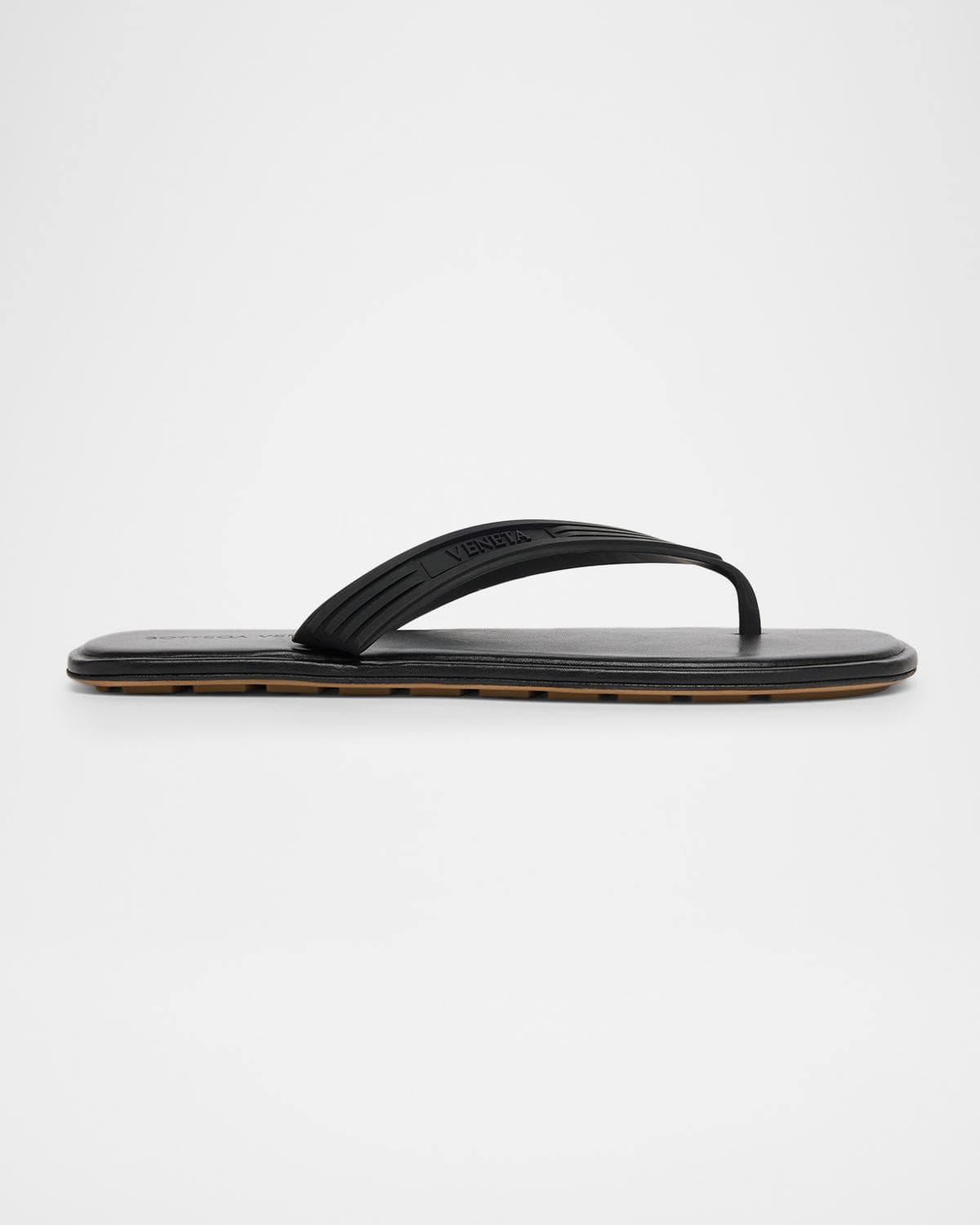 Bottega Veneta Men's Matt Rubber/Napp