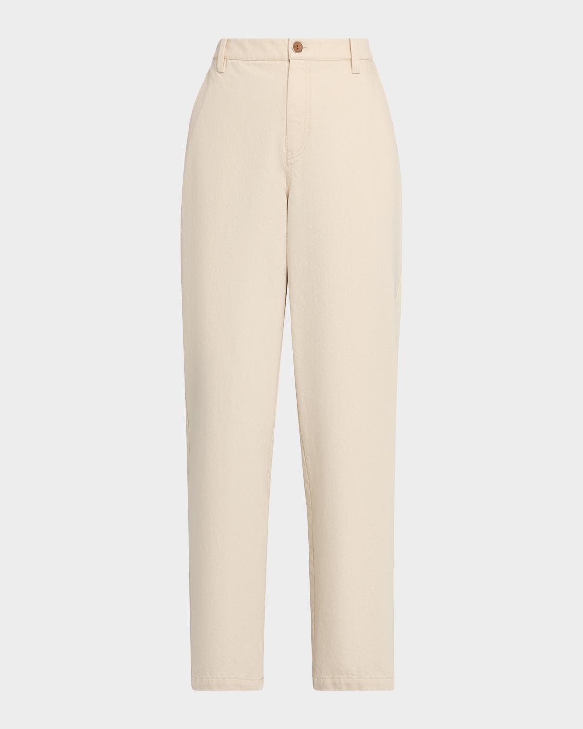 Lafayette 148 New York Kent Cropped Barrel-Leg Pants