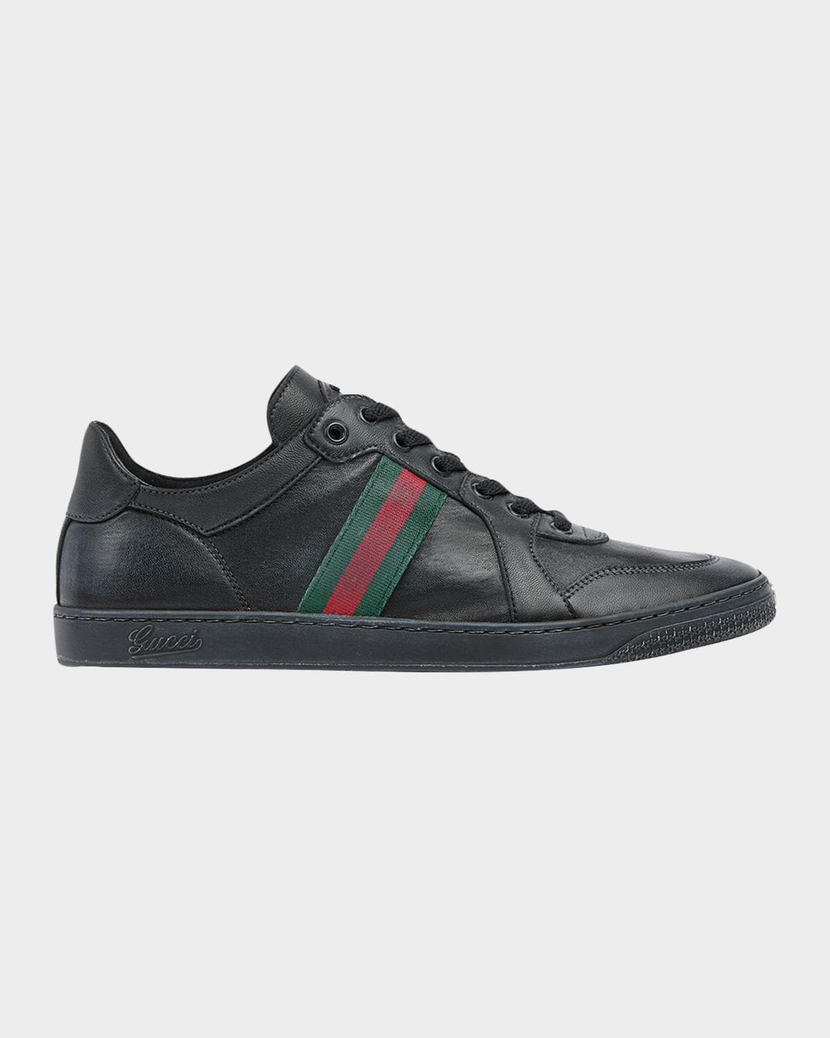 Gucci Men's Coda Leather Low-Top Sneakers
