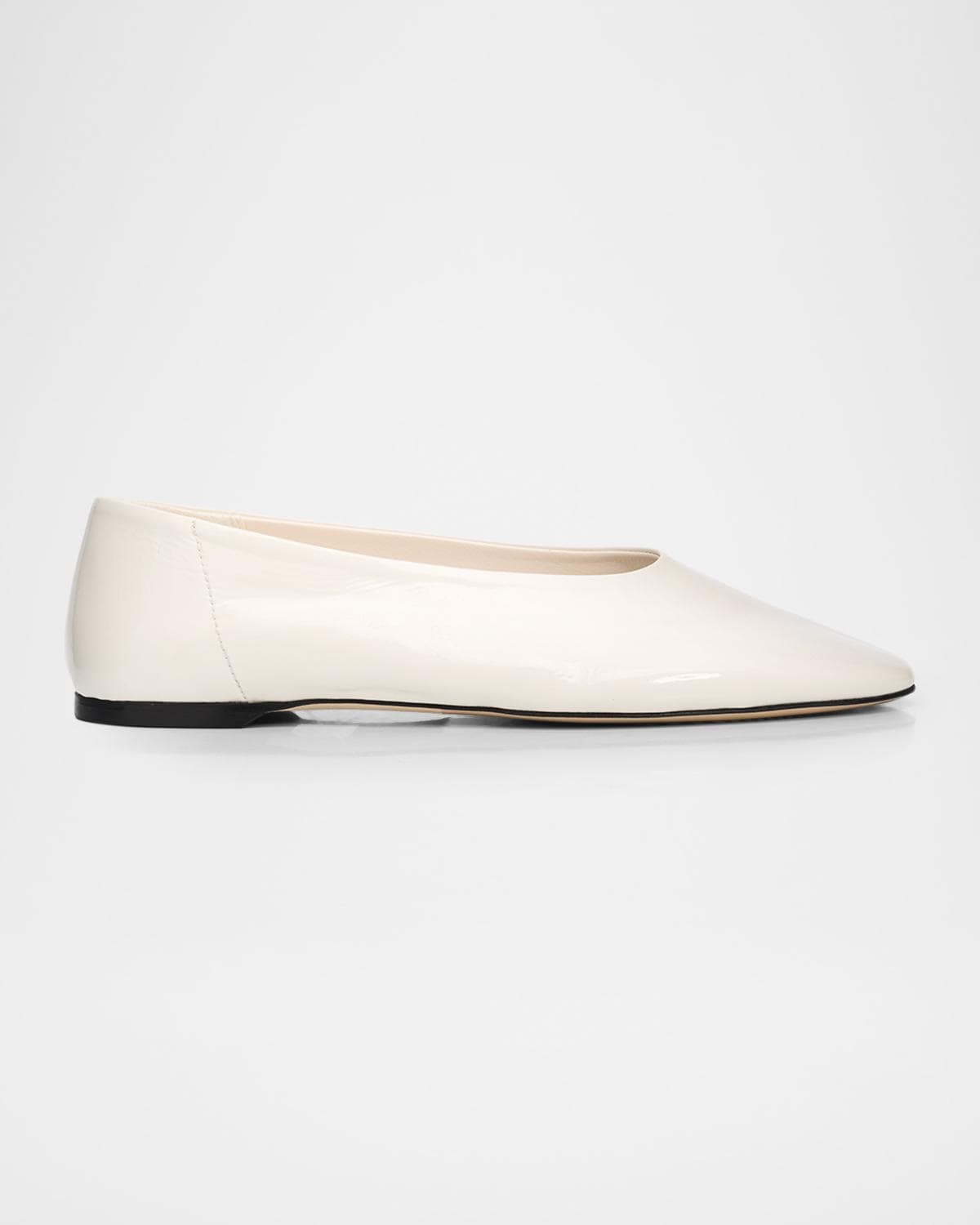 Toteme Slip Leather Ballerina Flats