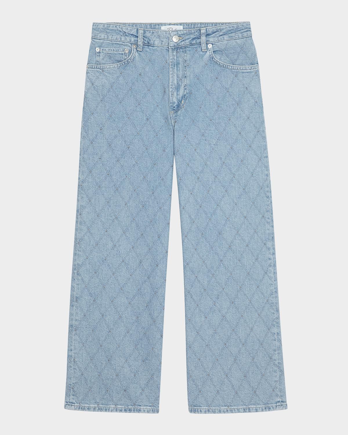 Rails Getty Lattice Crop Jeans