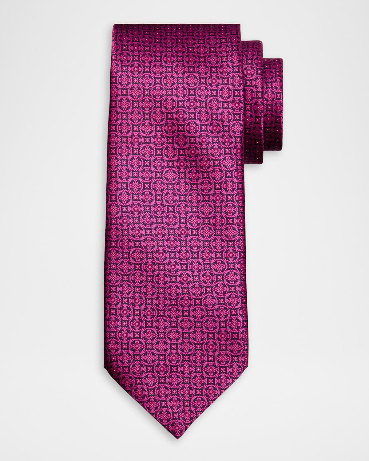 Stefano Ricci Men's Maxi-Mosaic Silk Tie