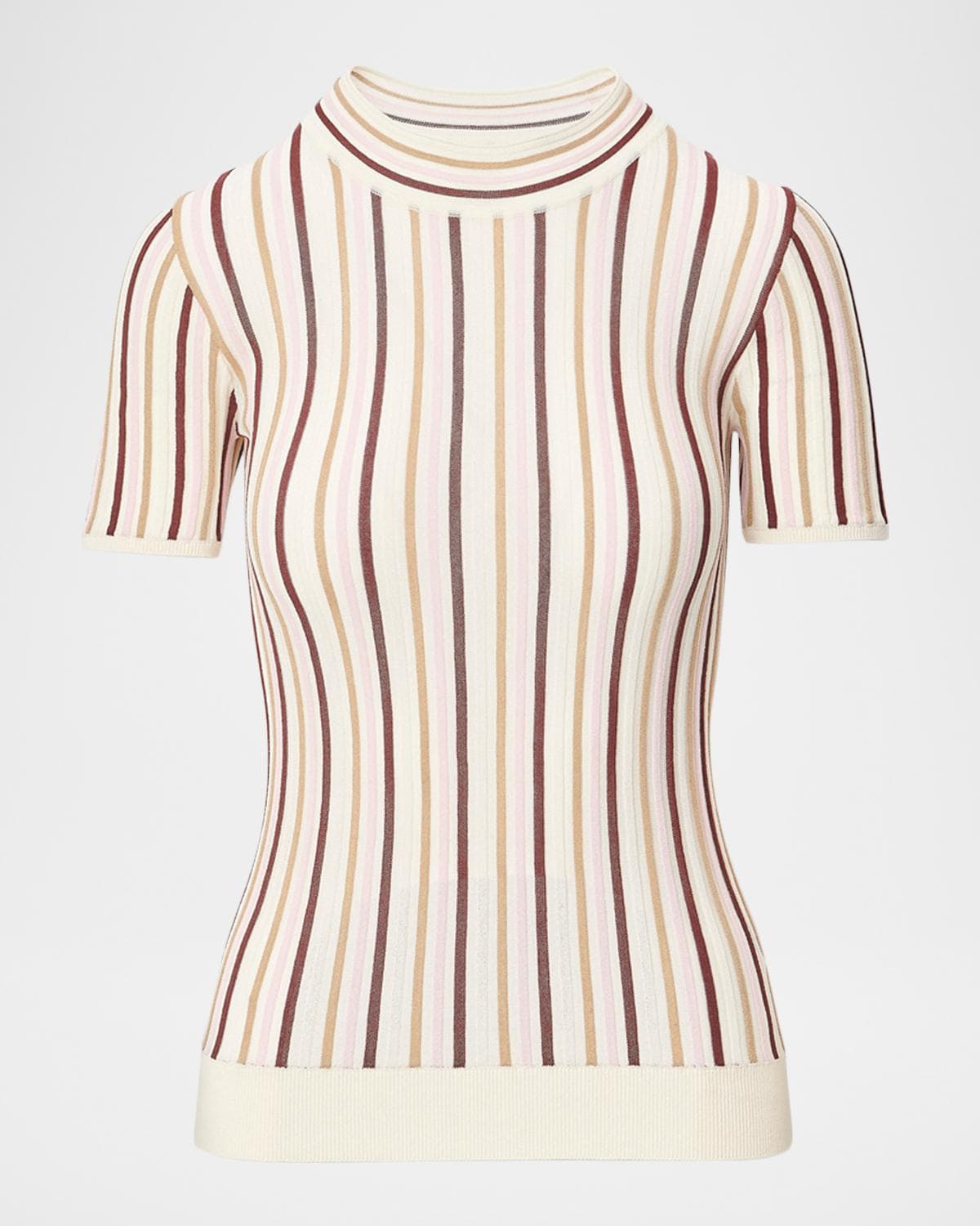 rag & bone Victoria Short-Sleeve Crewneck Tee