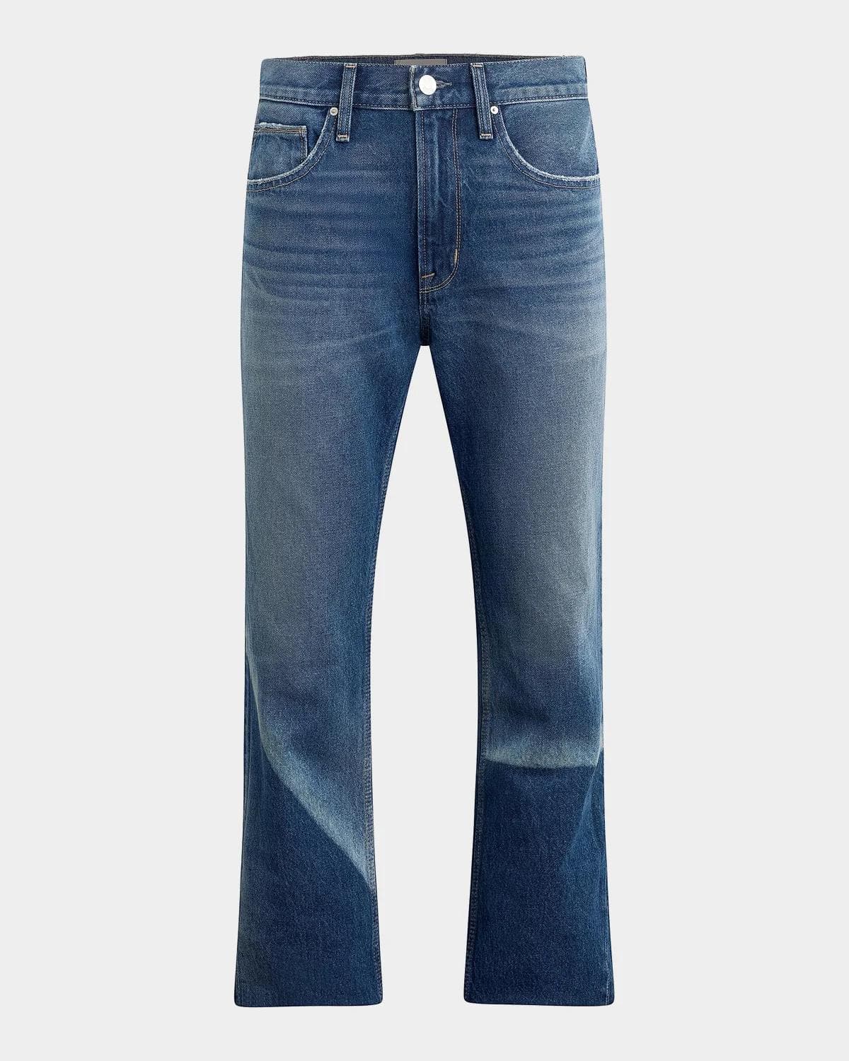 Hudson Men's Walker Faded Denim Bootcut Jeans