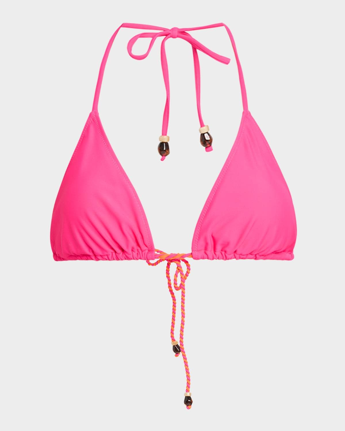Milly Two-Tone Rope Bikini Top