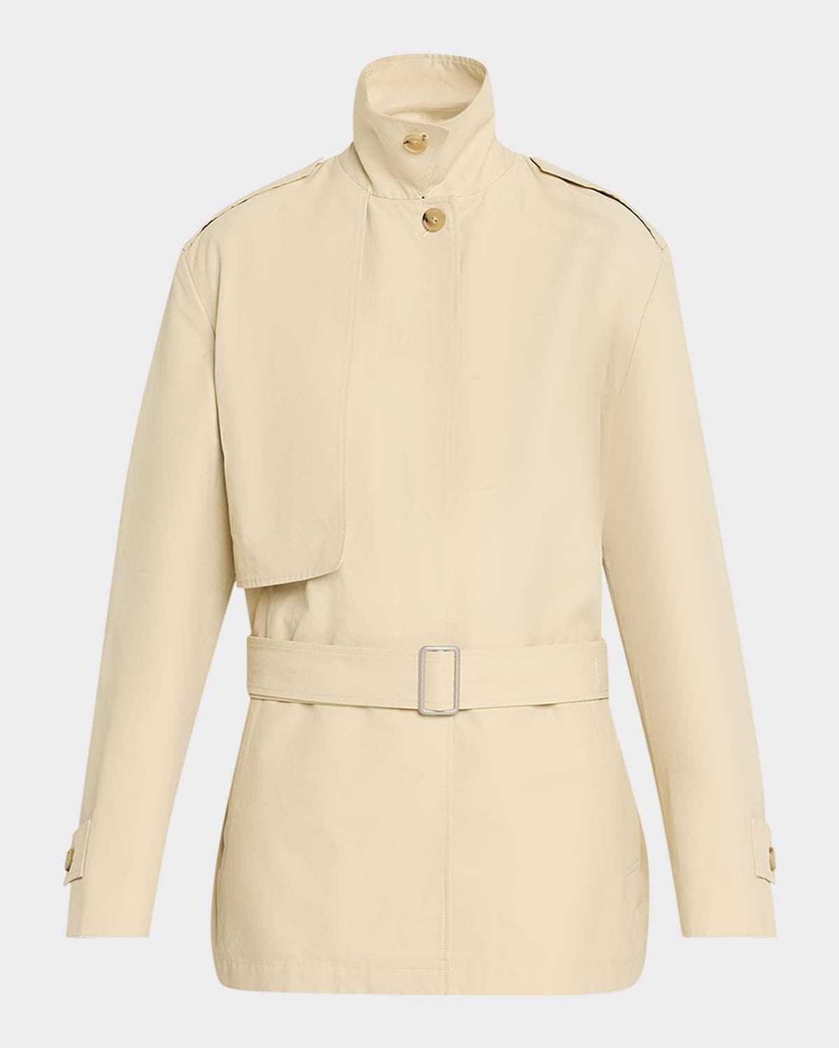 Vince Cotton-Blend Short Jacket