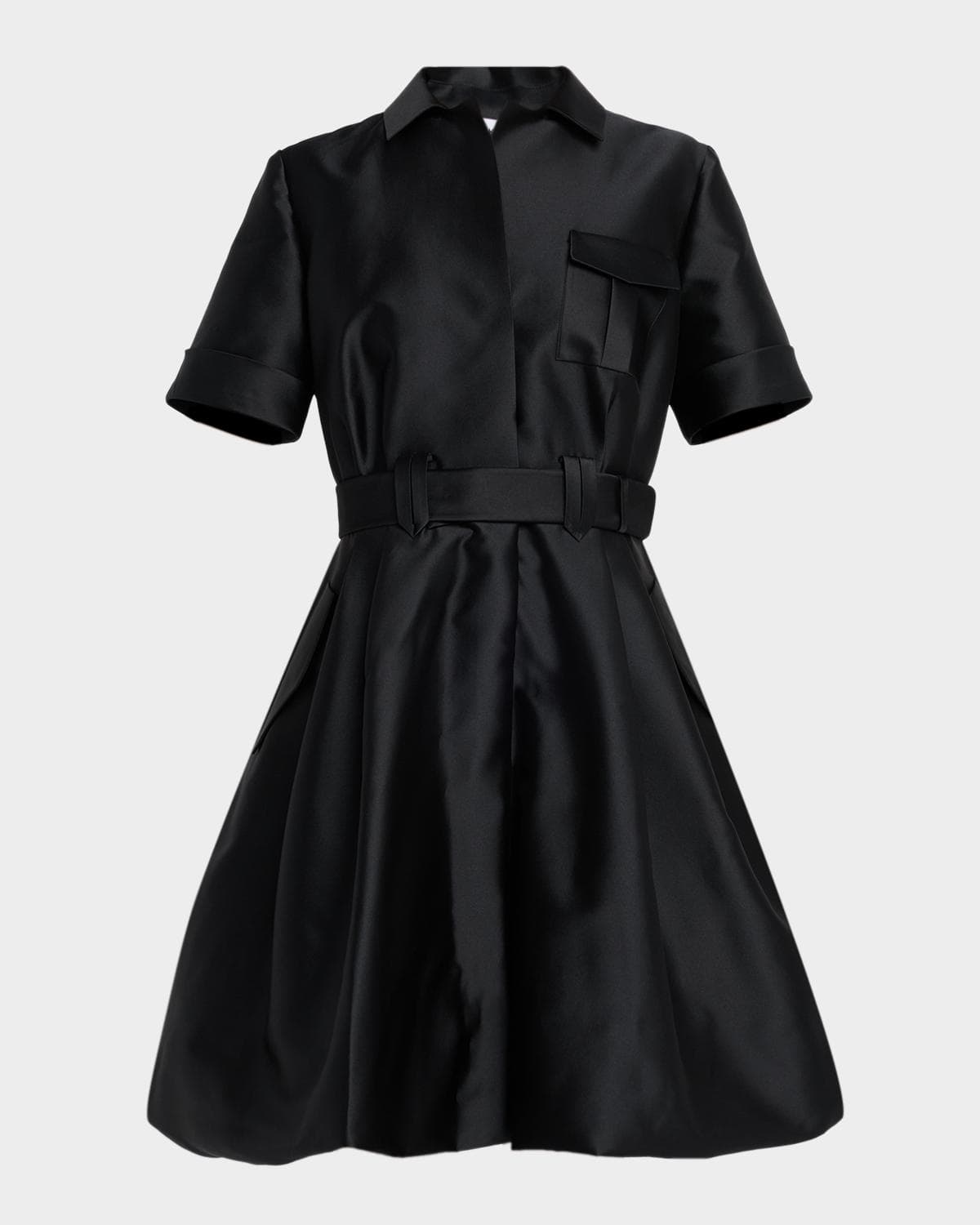 Dice Kayek Utility Sculpted Mini Shirtdress