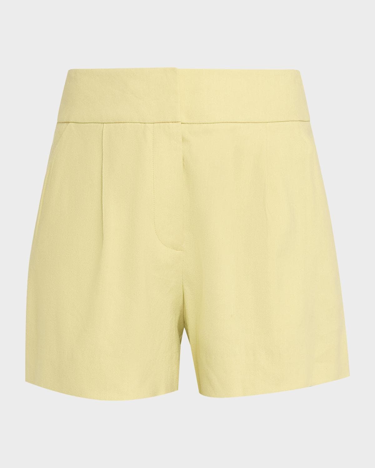 Veronica Beard Haina Linen-Blend Shorts