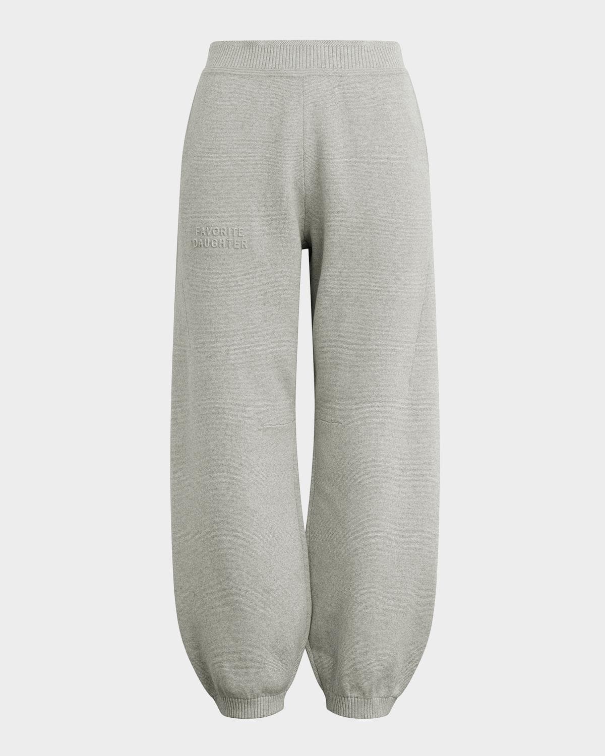 Favorite Daughter The Fatigue Sisters Barrel-Leg Joggers