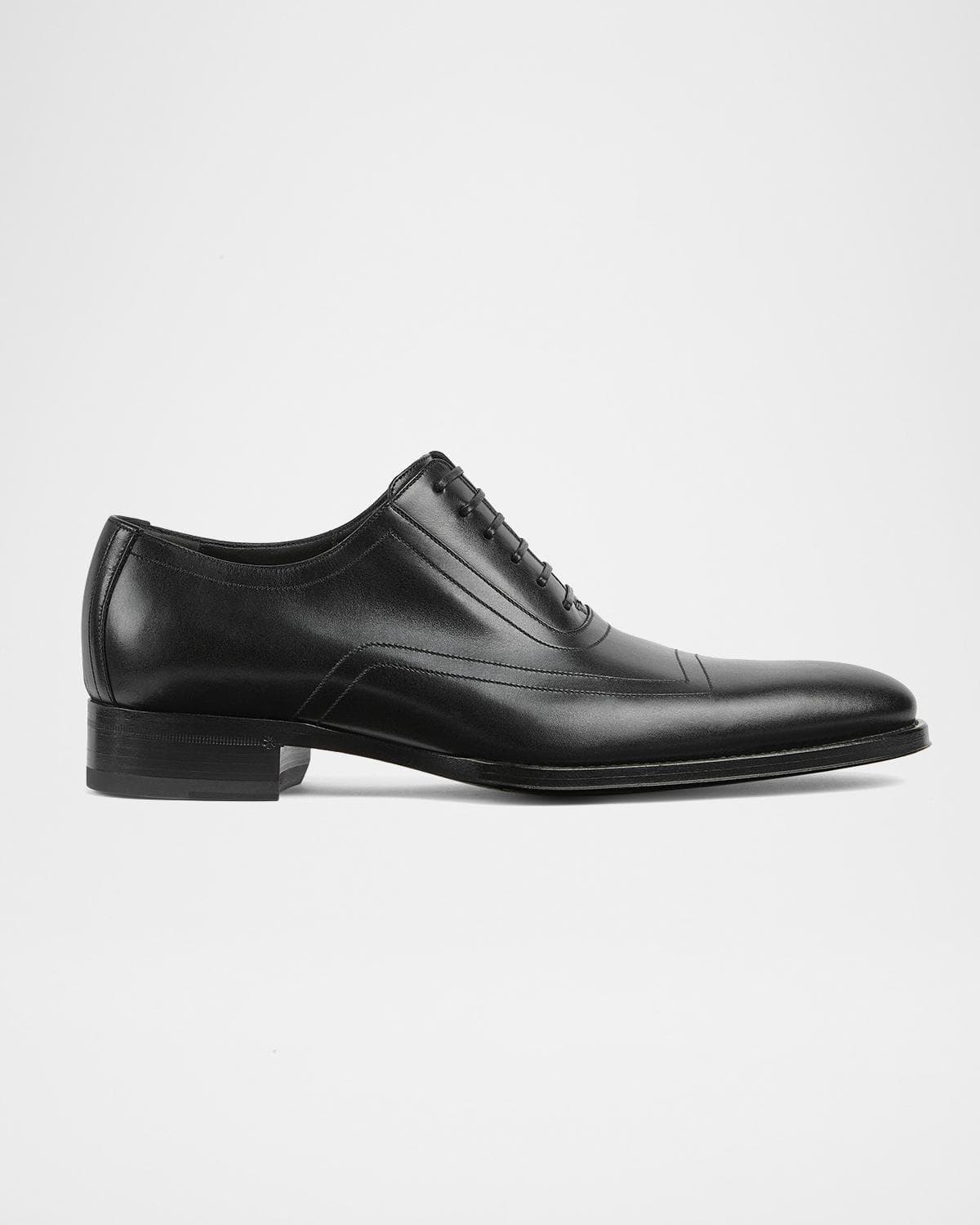Gucci Men's Branded-Sole Leather Oxfords