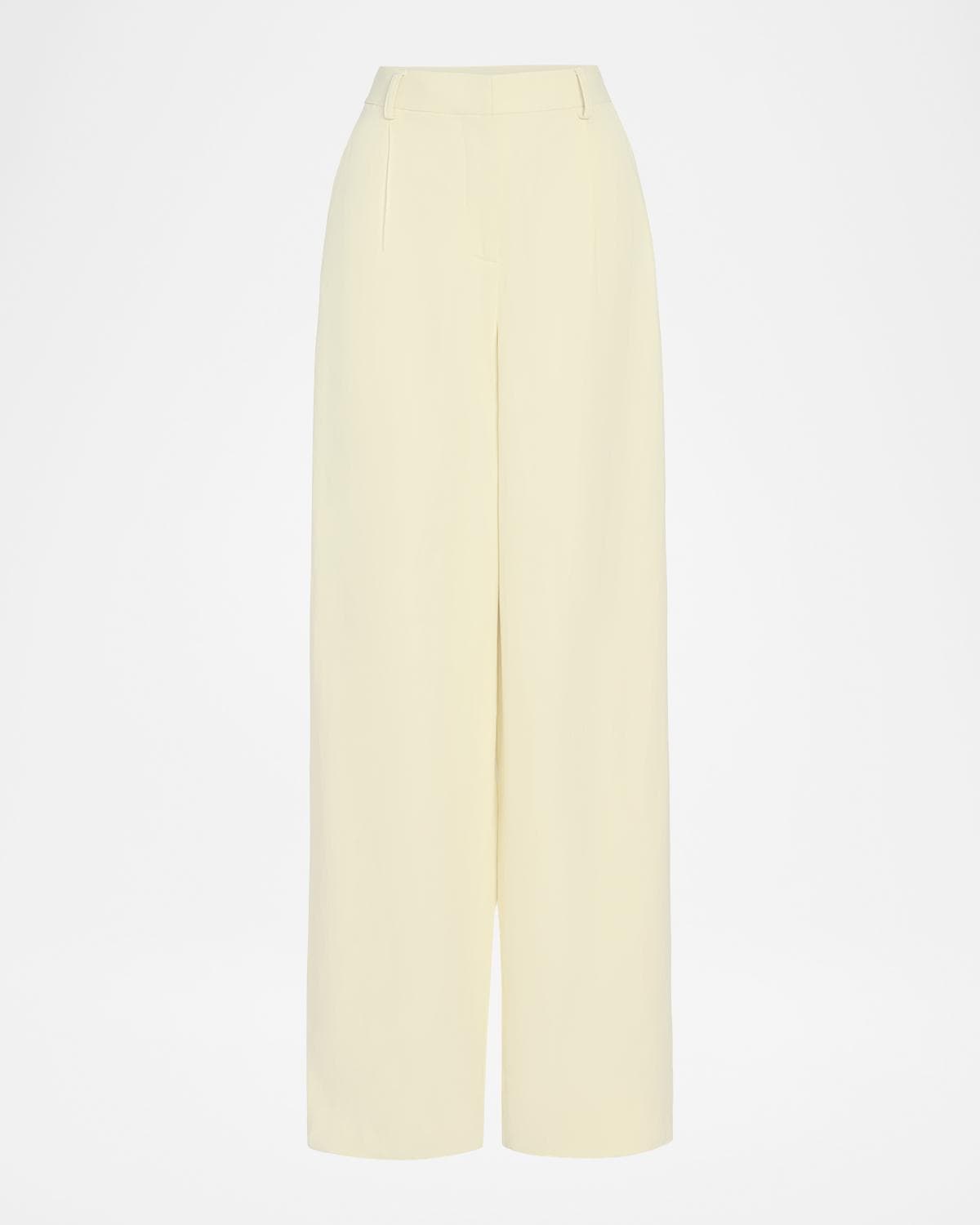 TWP Hudson St Pants in Coated Viscose Linen