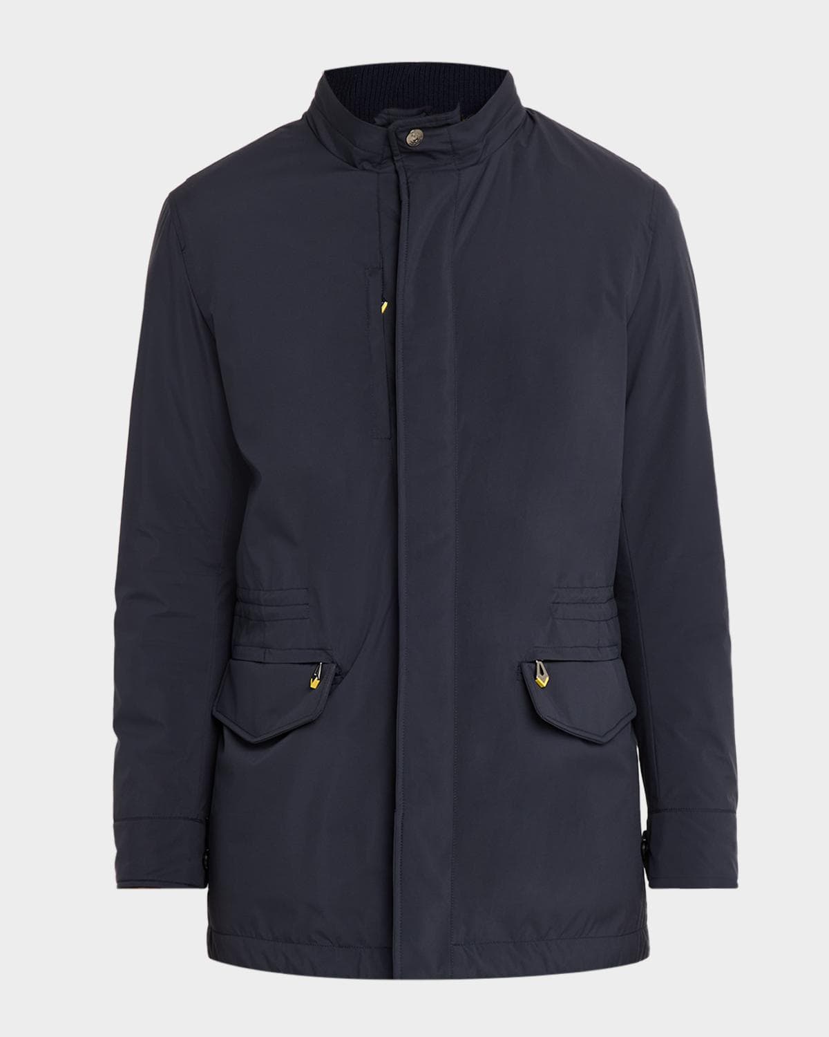 Sartorio Men's Nylon Safari Coat