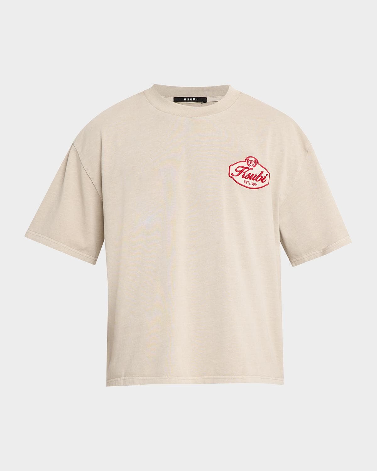 Ksubi Klasse Halen Logo Cotton Oversized T-Shirt
