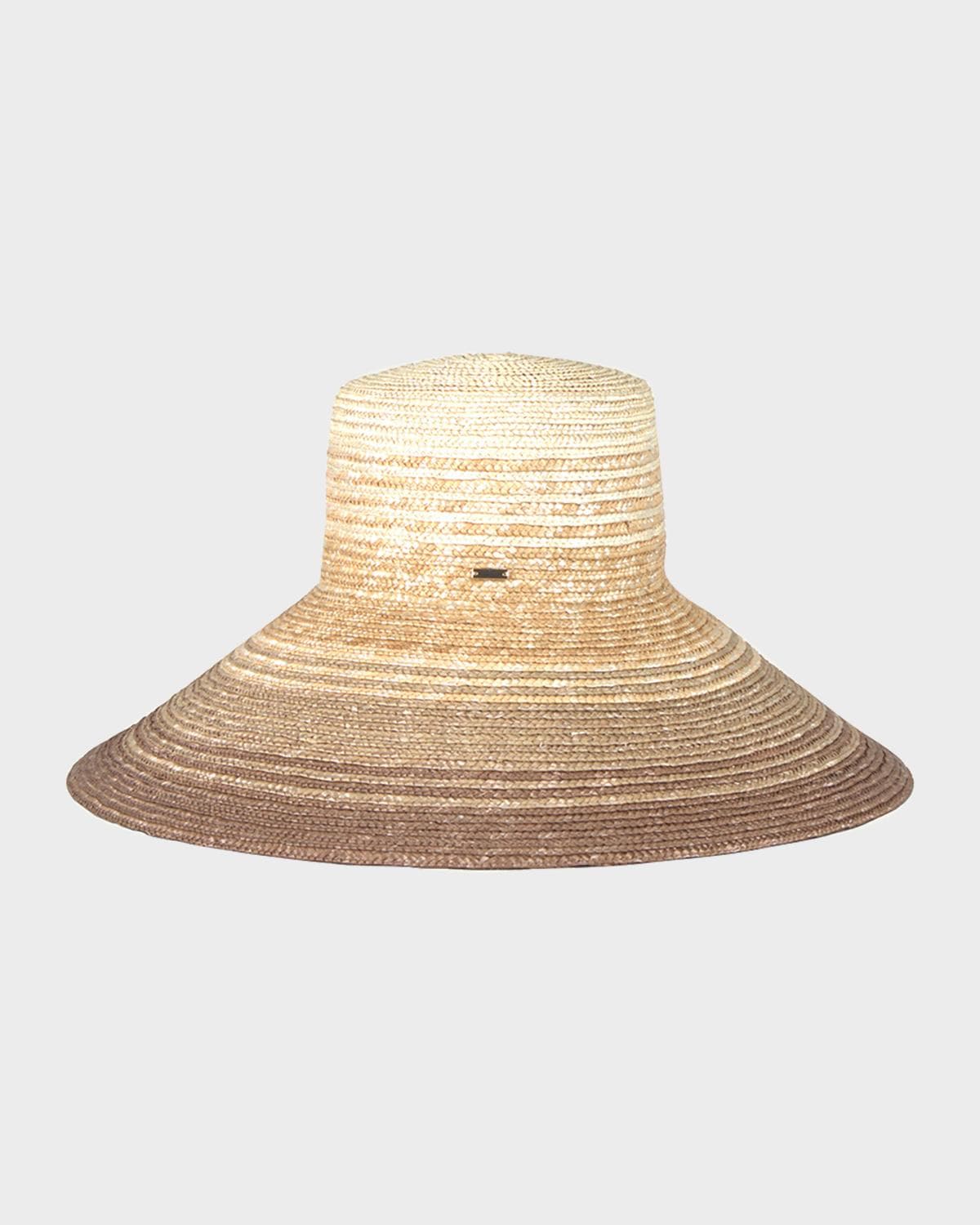 Eugenia Kim Mirabel Wide-Brim Straw Sun Hat
