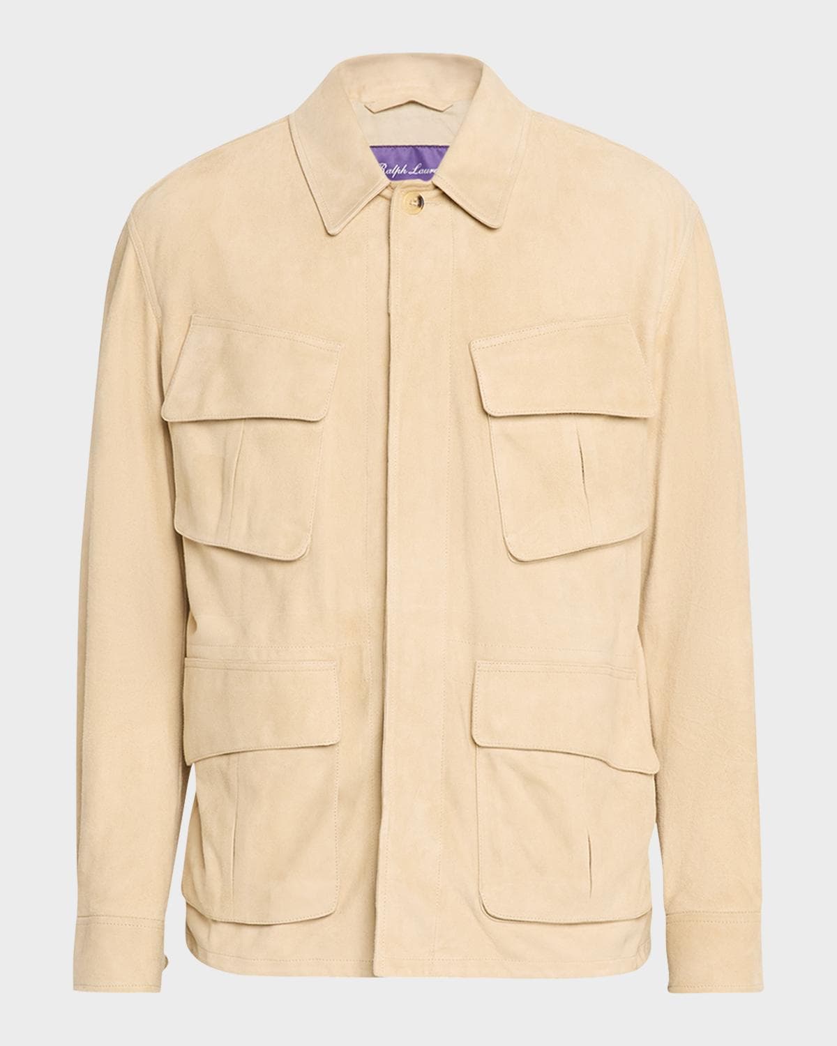 Ralph Lauren Purple Label Men's Suede Field Jacket