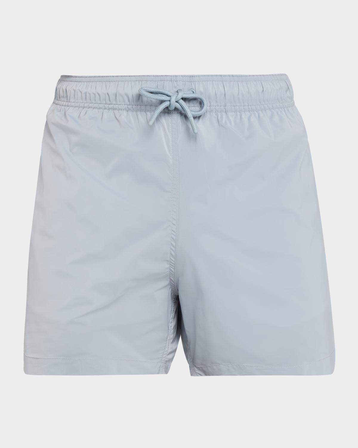 Frescobol Carioca Men's Salvador Elastic-Waistband Swim Trunks