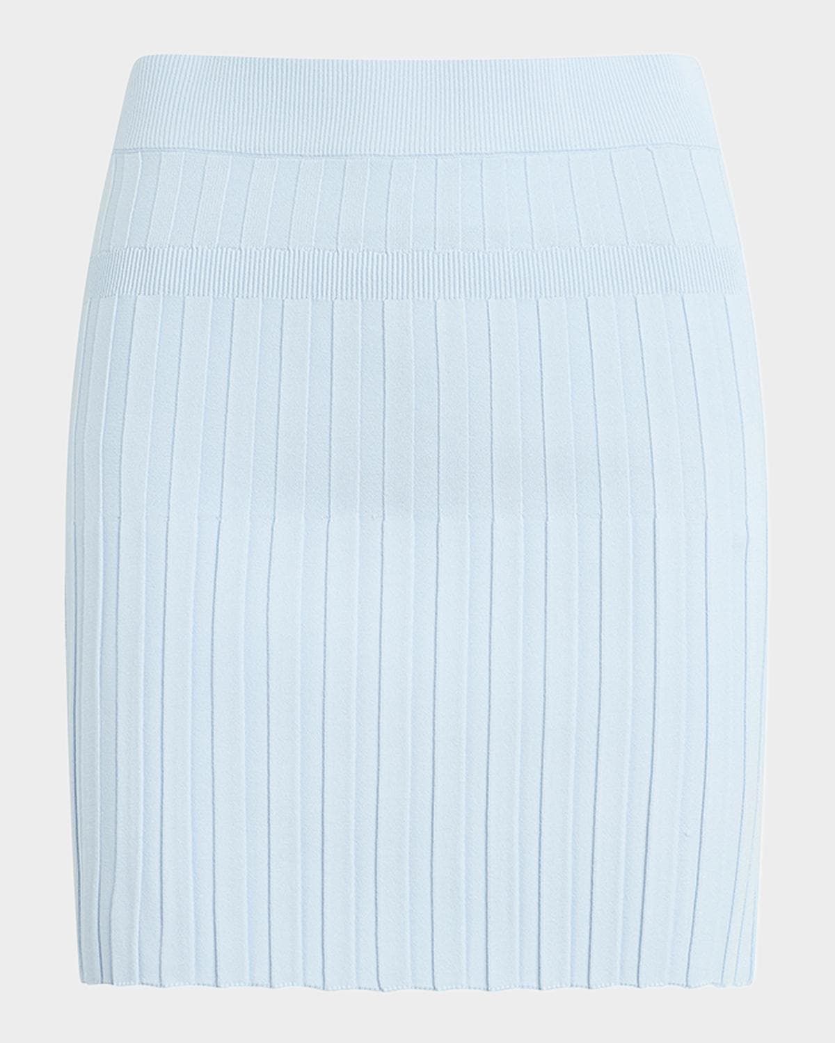 Favorite Daughter The Cecilia Ribbed Mini Skirt