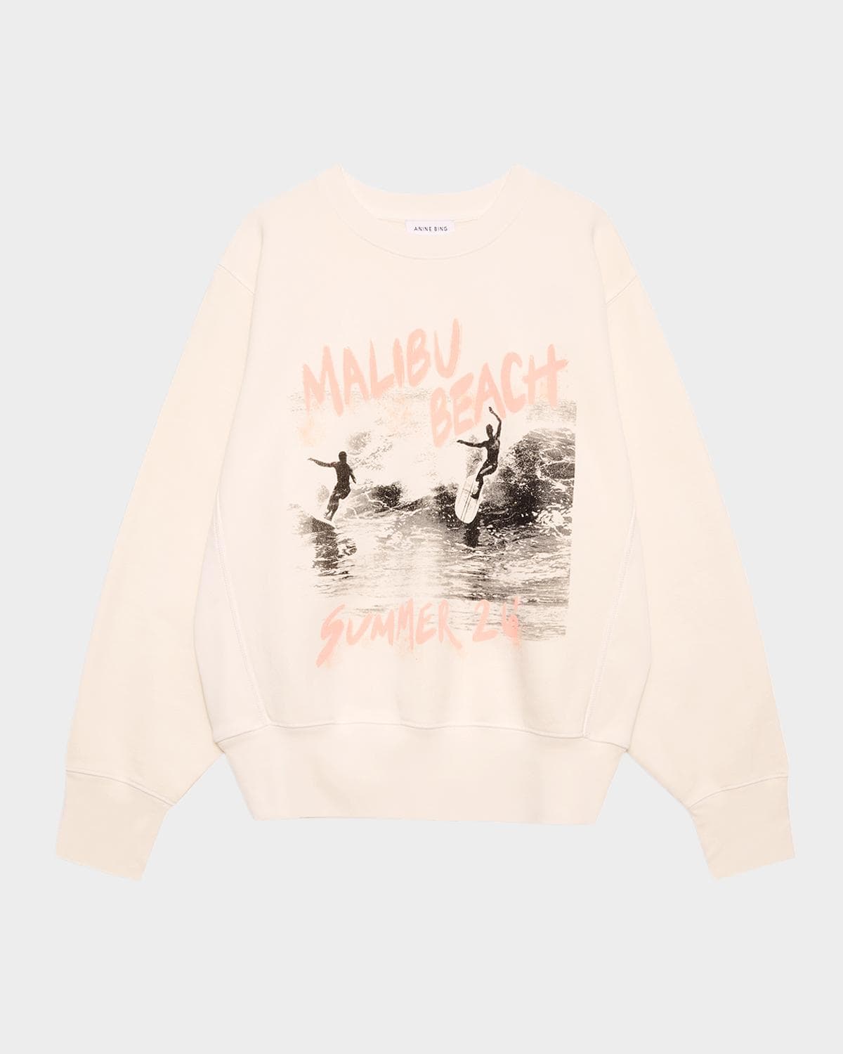 ANINE BING Harry Shrunken Crewneck Sweatshirt