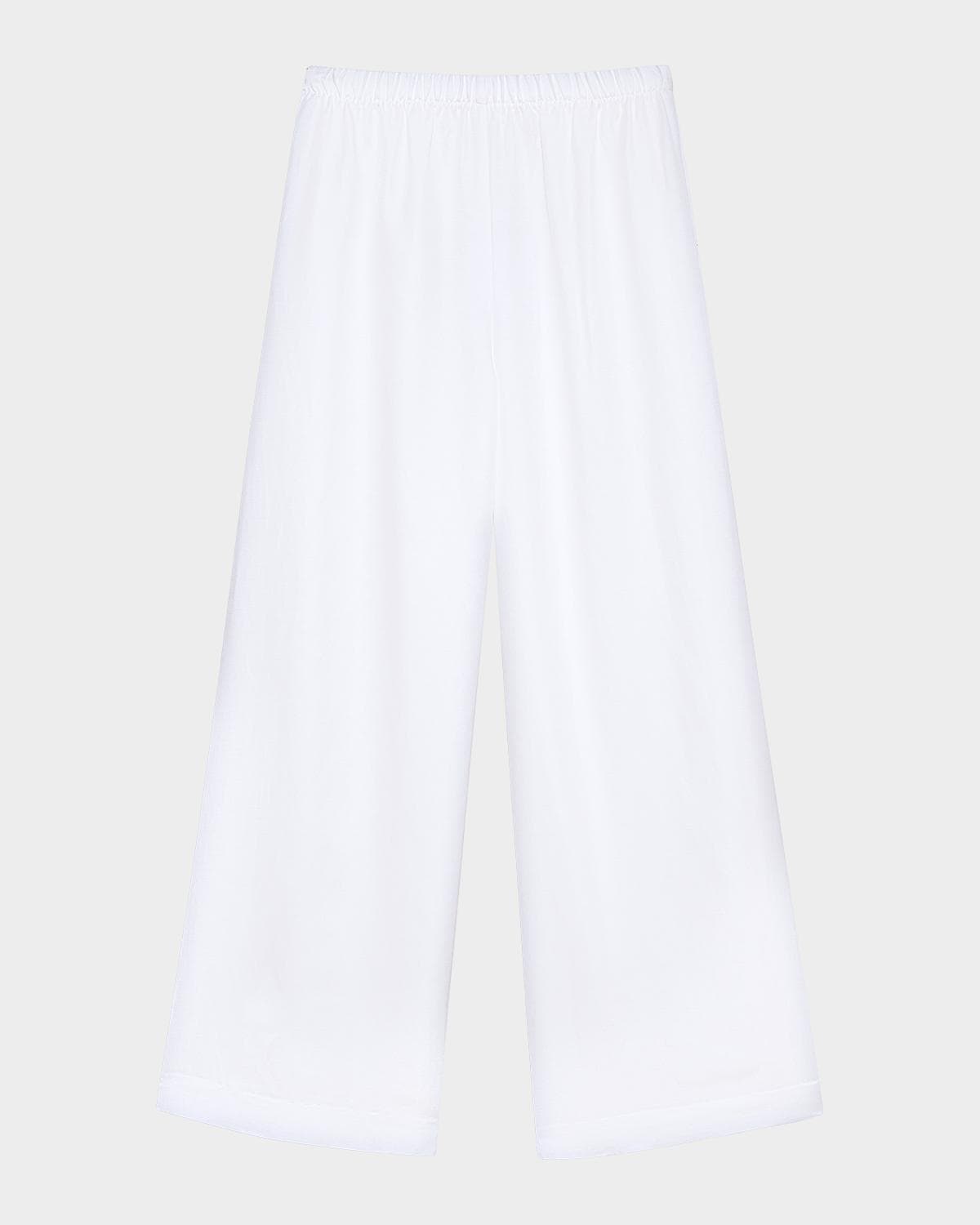 ANINE BING Roslyn Wide-Leg Pants