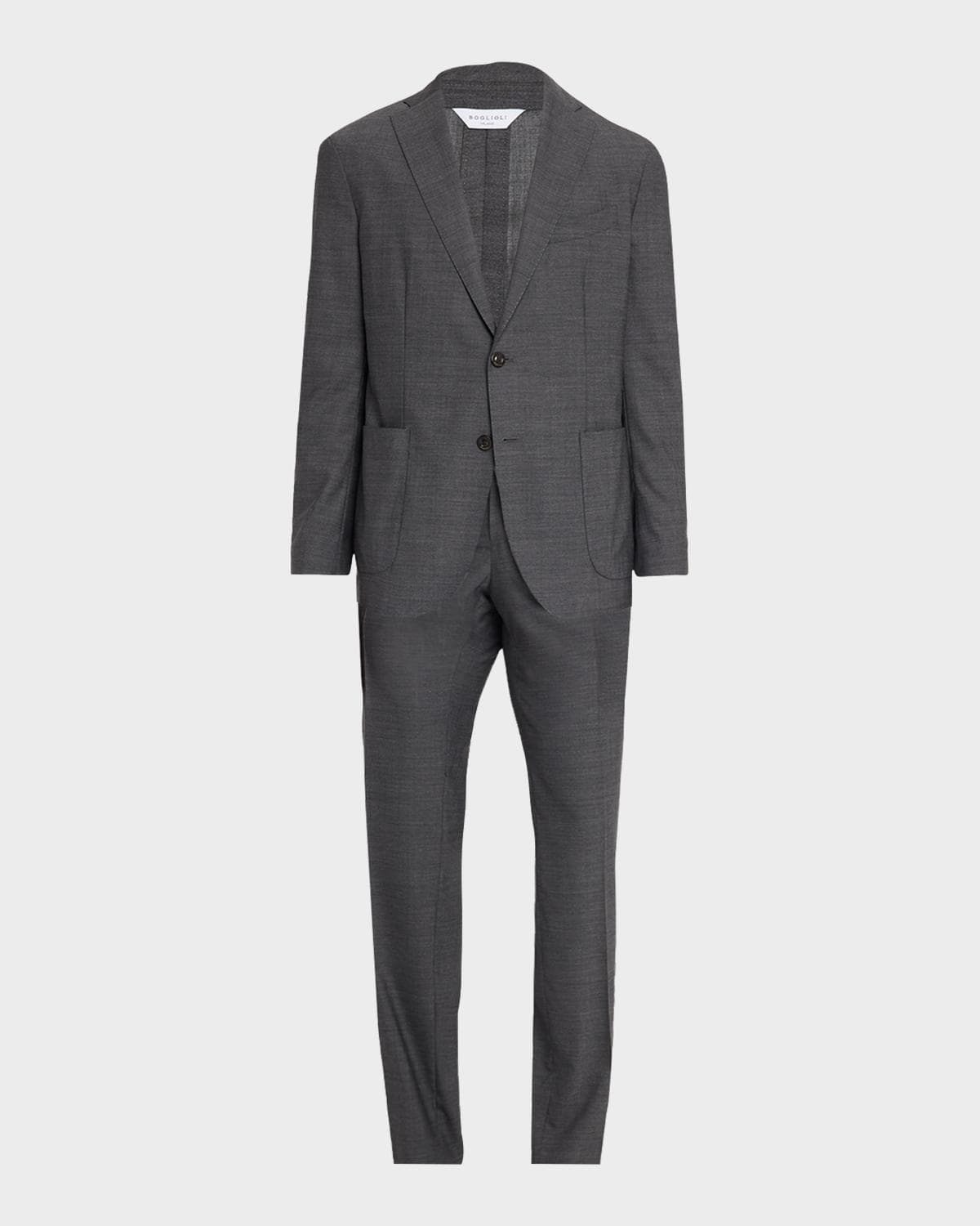 Boglioli Men's Textured Wool Two-Piece Suit