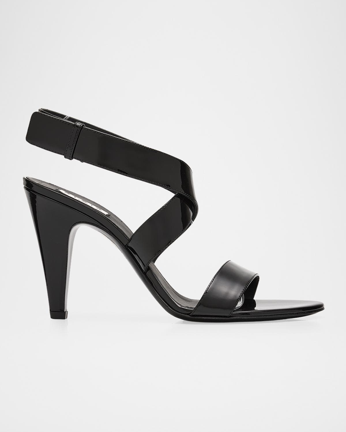 ALAÏA 90mm Patent Leather Sandals