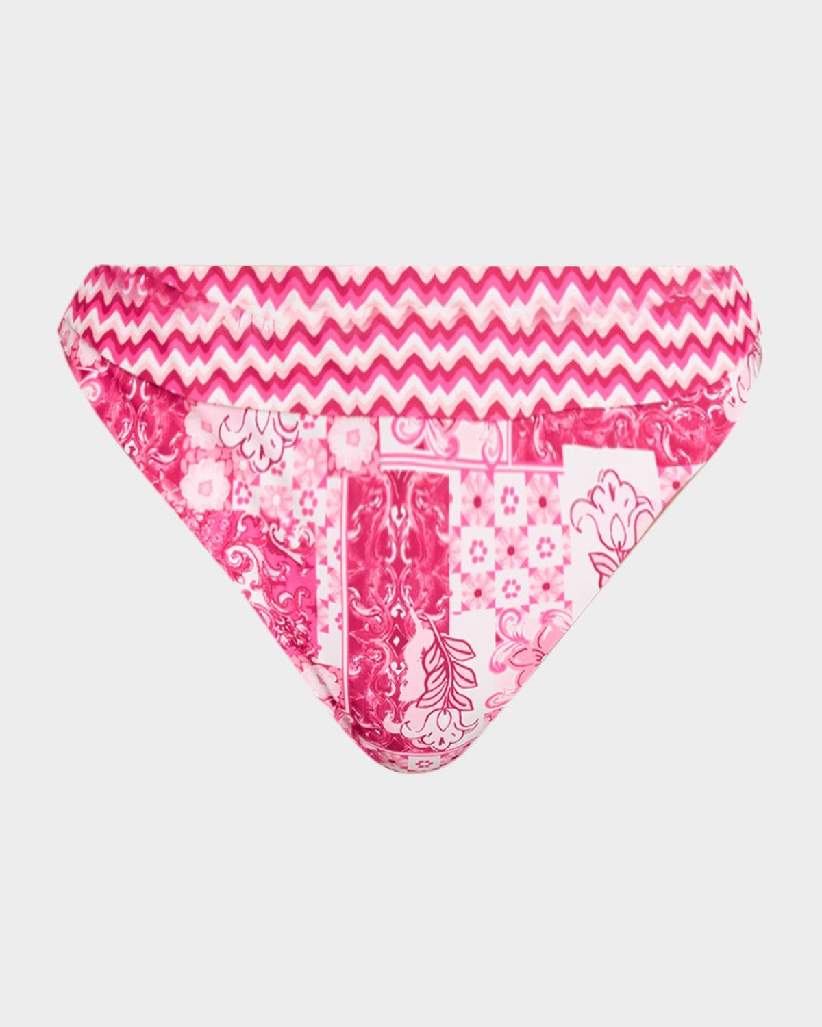 Ramy Brook Printed Isla Bikini Bottoms