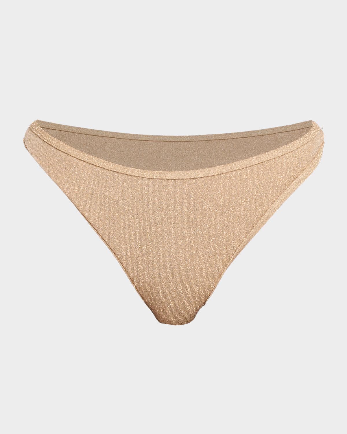 Ramy Brook Isla Metallic Hipster Bikini Bottoms