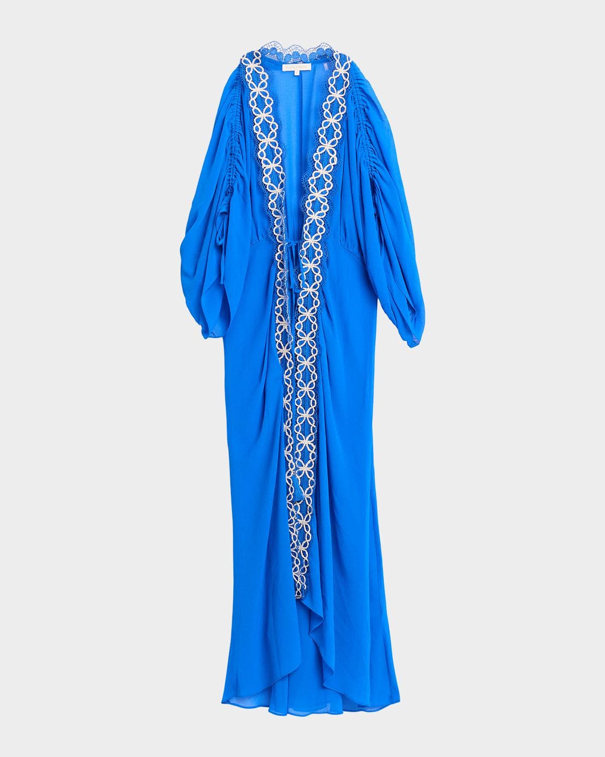 Ramy Brook Riley Embroidered Maxi Robe Dress