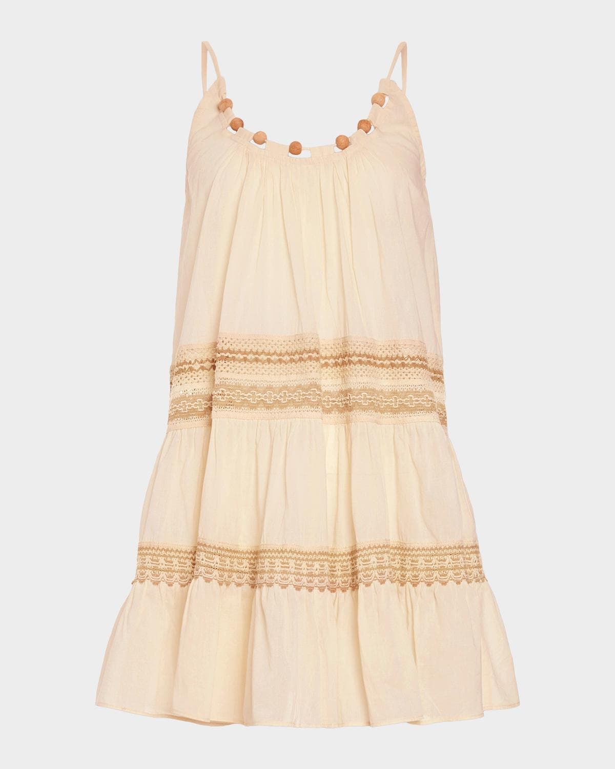 Ramy Brook Jovie Embroidered Mini Dress