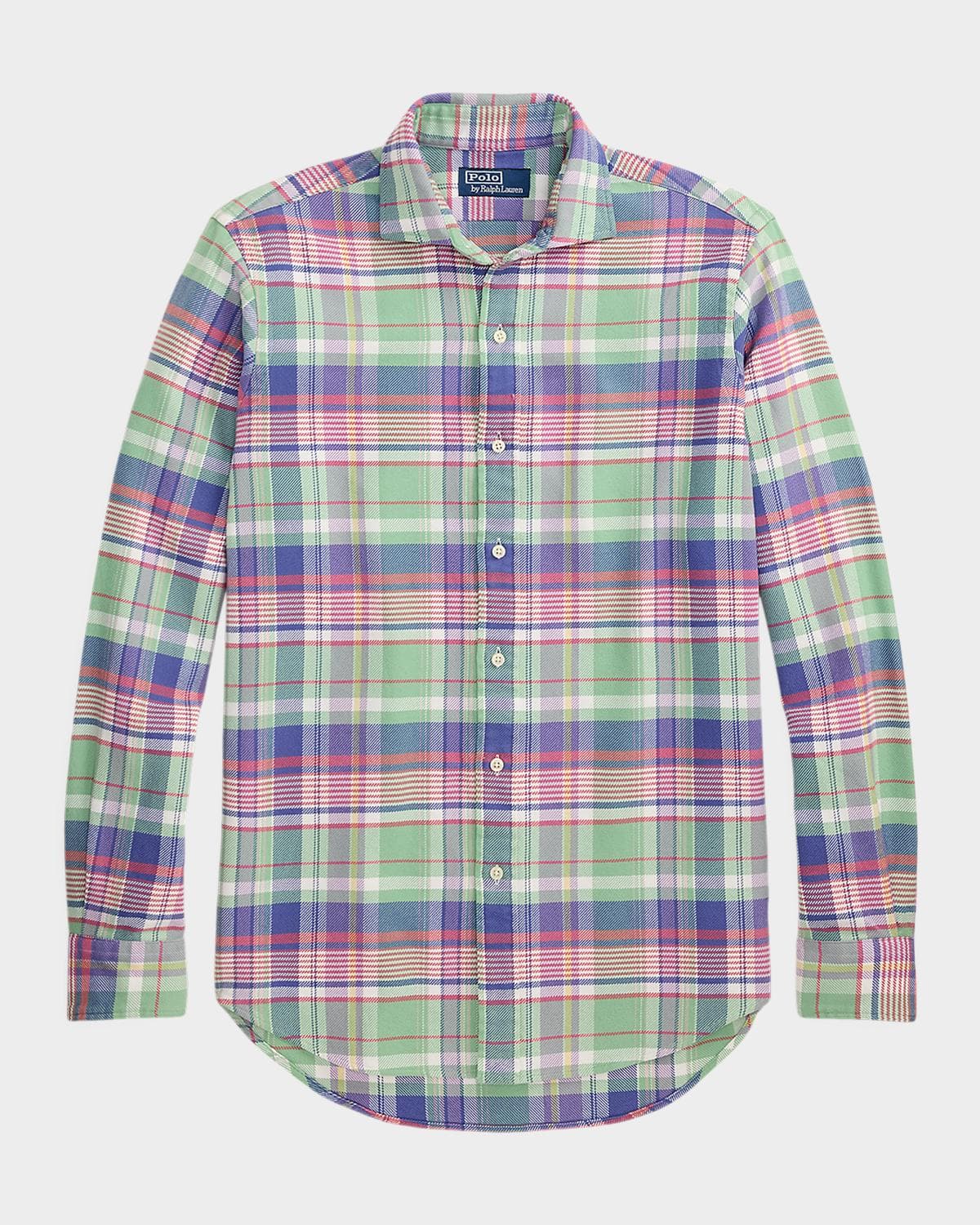 Polo Ralph Lauren Men's Classic Fit Plaid Flannel Button-Down Shirt