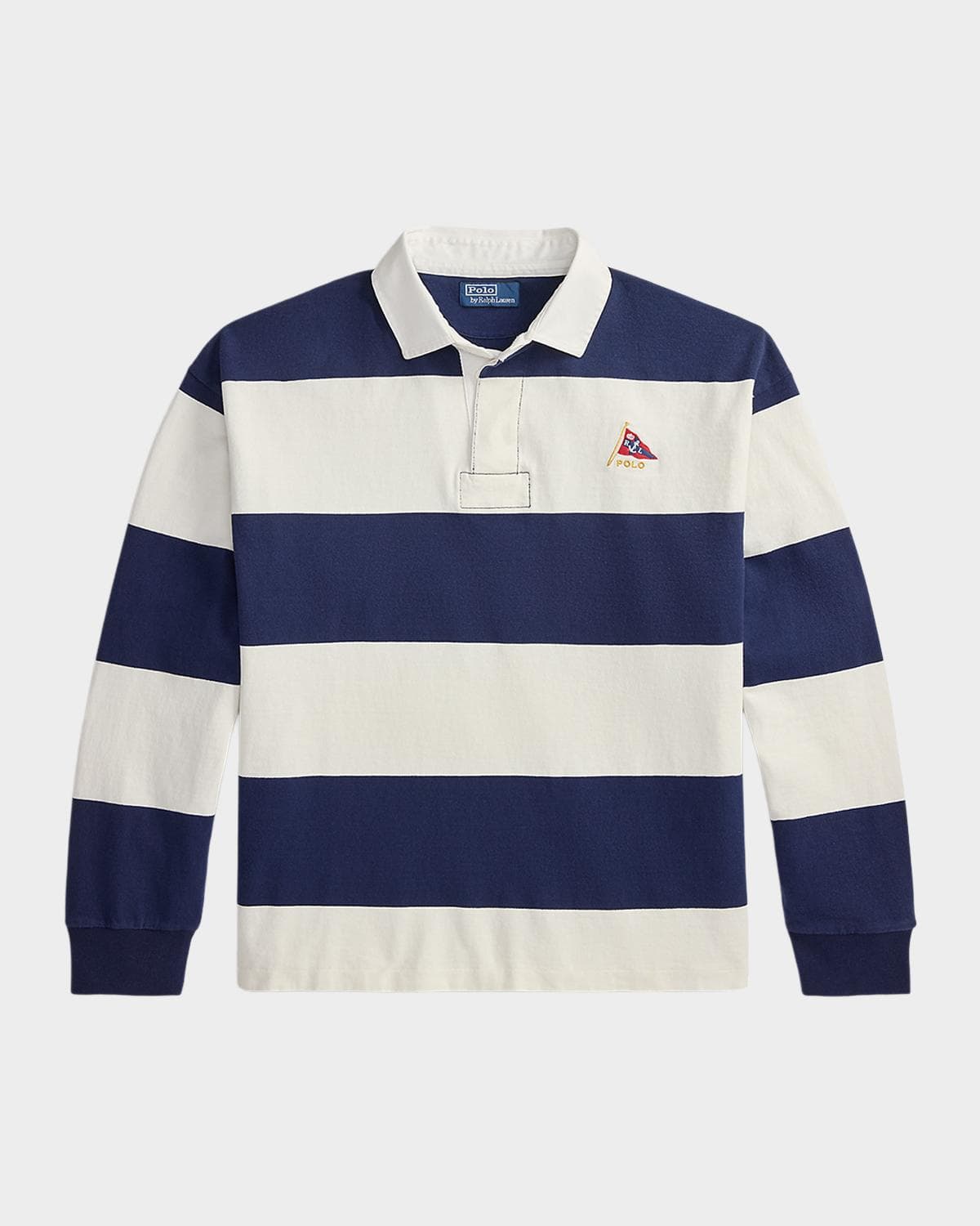 Polo Ralph Lauren Men's Stripe Jersey Rugby Shirt