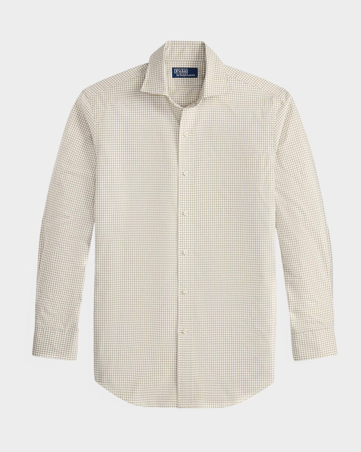 Polo Ralph Lauren Men's Classic-Fit Grid Check Poplin Sport Shirt