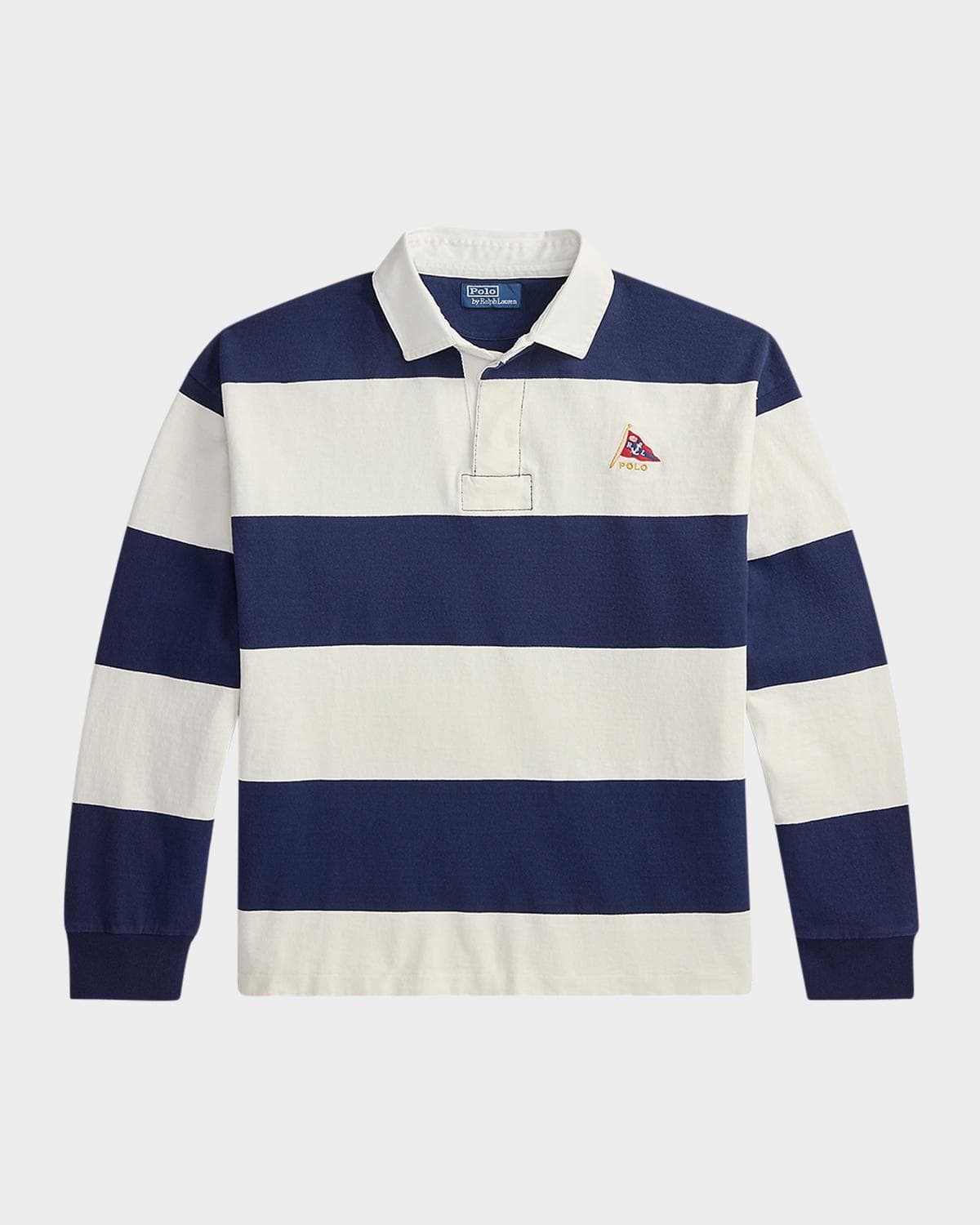 Polo Ralph Lauren Men's Stripe Jersey Rugby Shirt