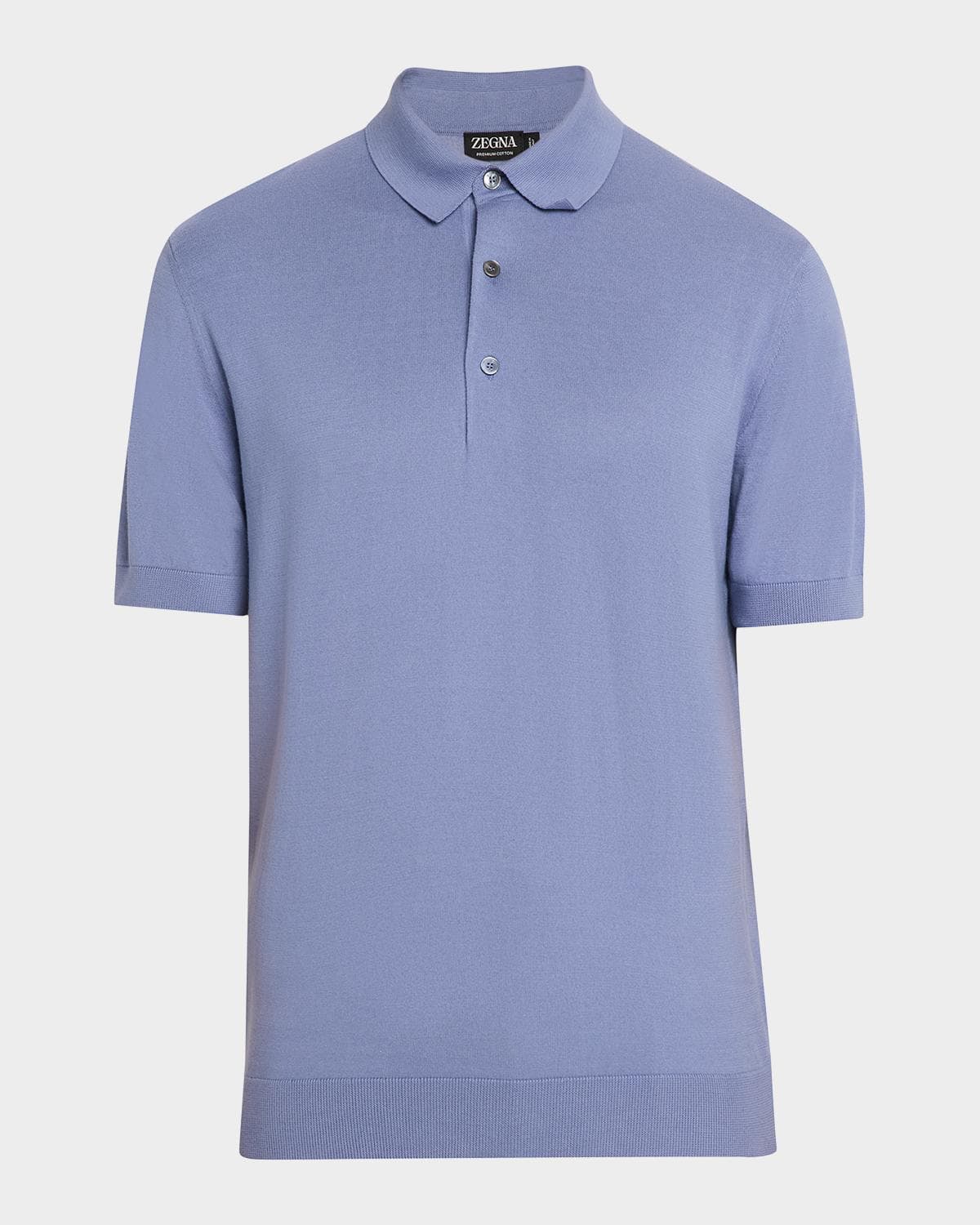 ZEGNA Men's Osai Cotton Polo Shirt