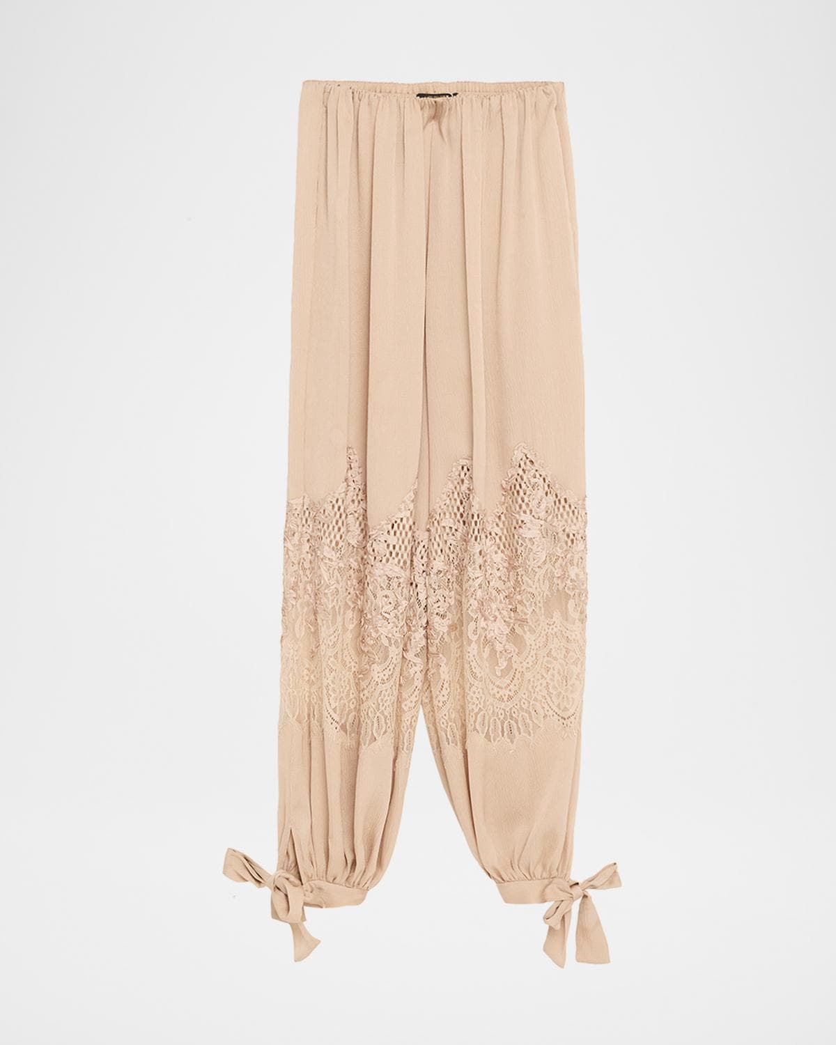 Kobi Halperin Corrine Lace-Inset Balloon Pants
