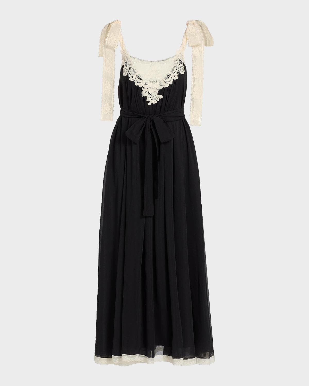 Zimmermann Roselight Lace Slip Midi Dress