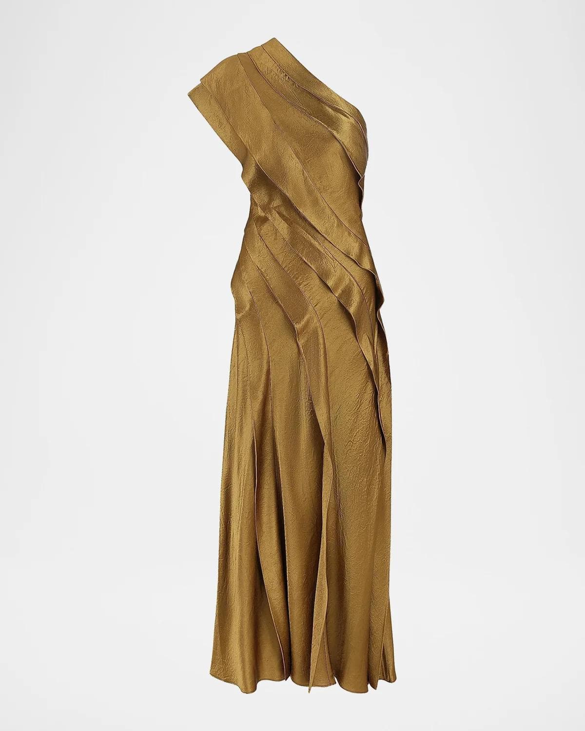 Acler Blenfleet Satin Maxi Dress