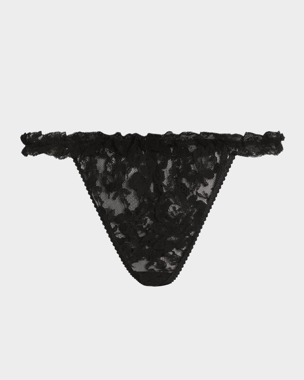 Dolce & Gabbana Ruffle-Trim Lace Briefs