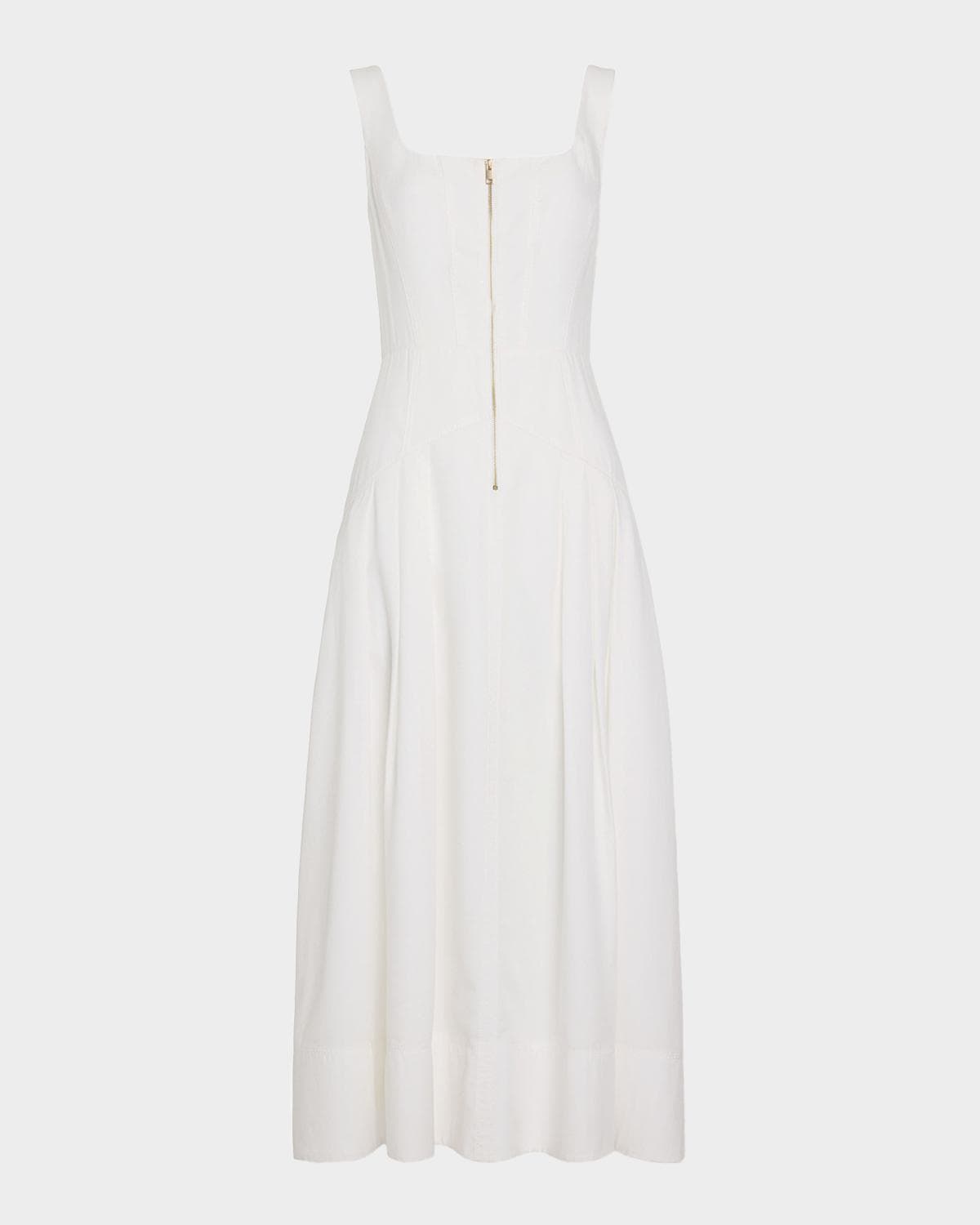 Ramy Brook Moira Zip-Front Midi Dress