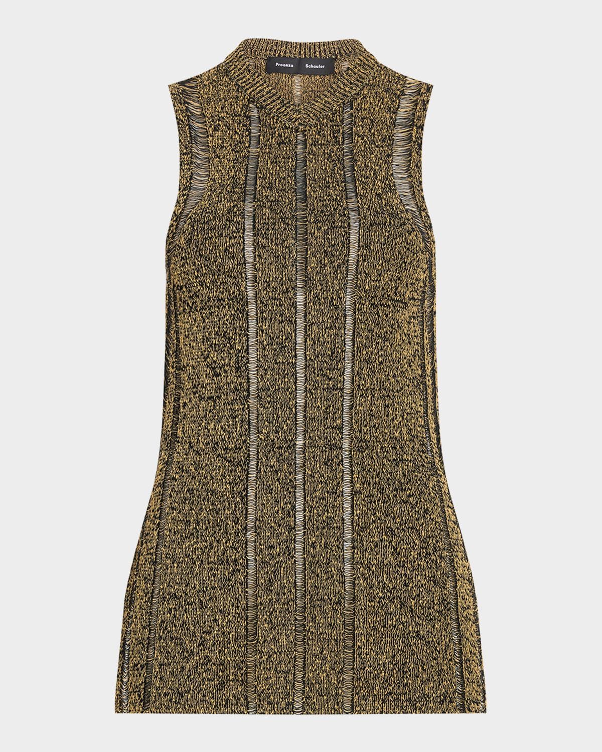 Proenza Schouler Maelle Ladder Open-Knit Tank Top