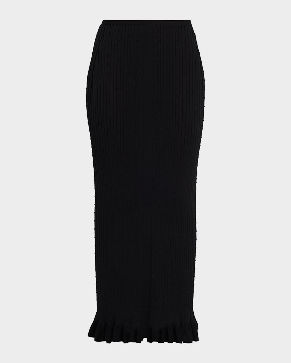 Proenza Schouler Monet Ribbed Maxi Skirt