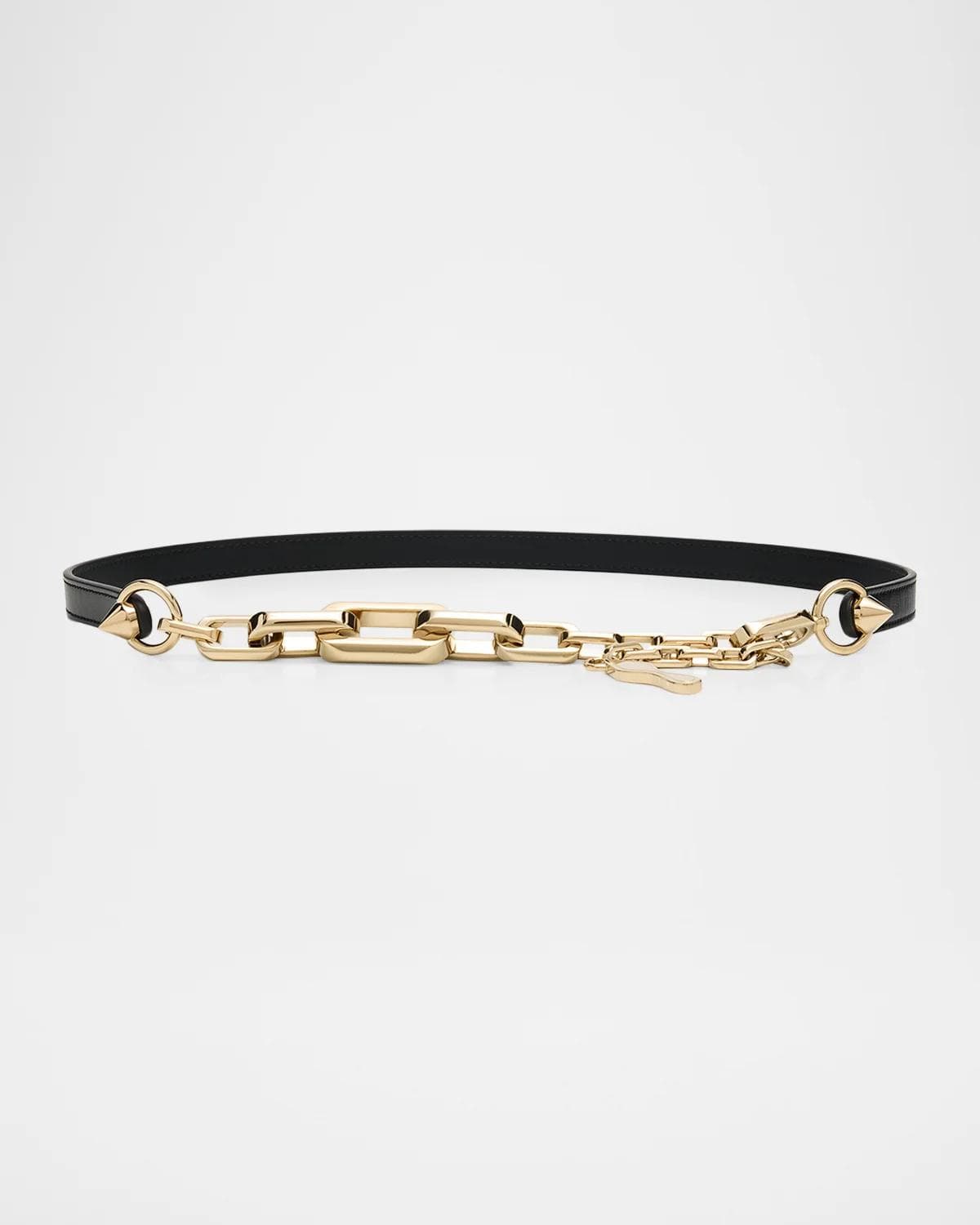 Christian Louboutin Eva Chain Leather Belt